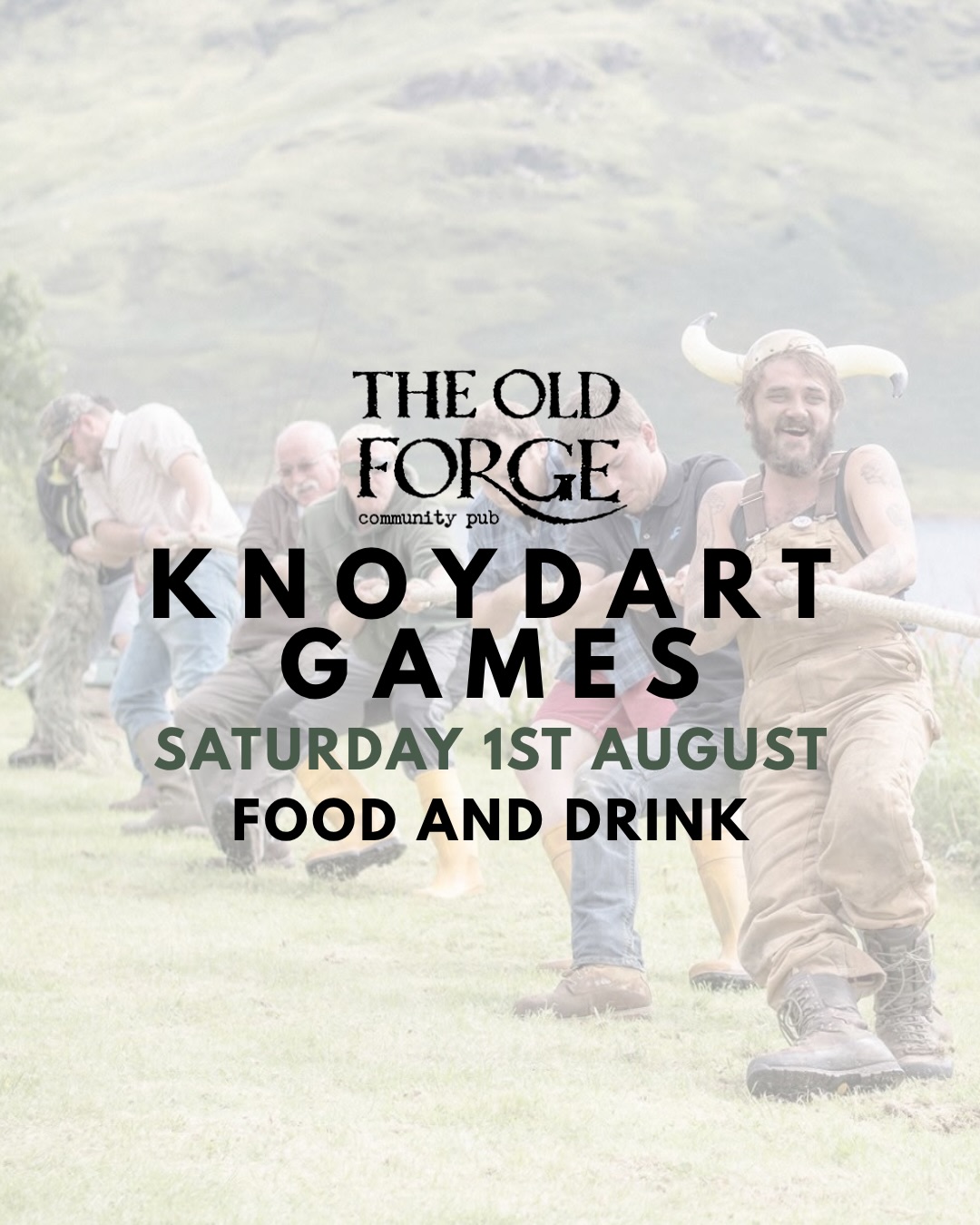📣 KNOYDART GAMES • SAT 1ST AUG 📣
We’re open at various points during the Knoydart Games this year. More information from the games committee coming soon but in the meantime here’s some more on what The Old Forge has to offer on 1st August: ☀️
11:00-12:00 👉 coffee & filled rolls at The Old Forge
12:00-16:00 👉 bar at the games on Long Beach
15:00-21:00 👉 bar open at The Old Forge (closing in time for the ceilidh at @knoydarthall) 💃
16:00-20:00 👉 carnival themed take away menu at The Old Forge, no bookings, first come first served!
See you there! 🥳🥳