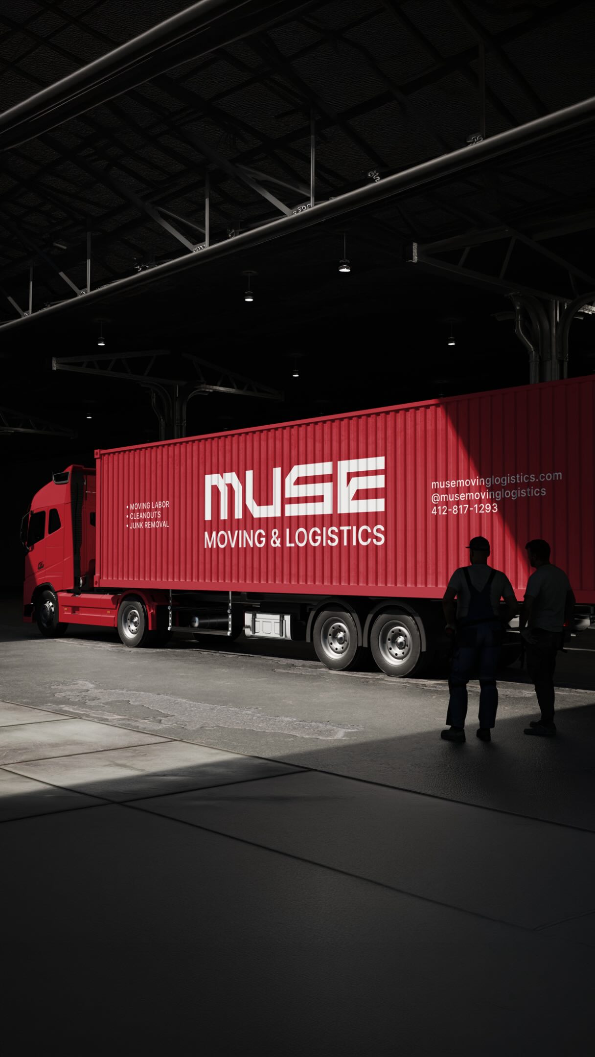 Hidden inside the mark for logistics branding
The Muse moving & logistics logo started with the M, then got shaped into a box inspired monogram with a tape detail across the top. It’s simple, industrial, and smart without trying too hard. The open bottom keeps the M recognizable, while the structure gives the brand identity that clean logistics feel.
Want a logo design with actual meaning? Waiting for you!
#branddesigner #logodesigner #brandingdesign #branddesign #logodesign
transportation branding, trucking branding, moving company branding, industrial logistics company branding, corporate branding, brand identity design, logo designer, freelance graphic designer, visual branding, brand strategy, custom logo design, visual identity, logo design, small business branding, design studio, graphic design agency, brand designer, logo design process