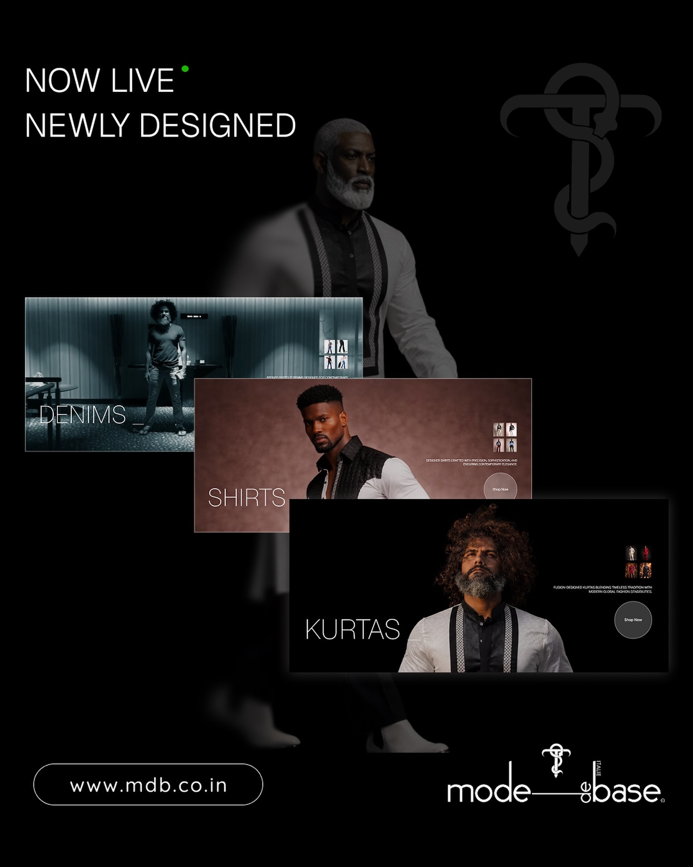 Luxury has a new address.
After months of thoughtful design and refinement, we’re delighted to introduce the new online home of Mode de base ITALIE.
Every detail has been crafted to bring you a seamless experience—from premium collections to bespoke tailoring.
✨ Explore.
✨ Discover.
✨ Experience Mode de base ITALIE.
Now Live → www.mdb.co.in
Timeless Style. Modern Experience.