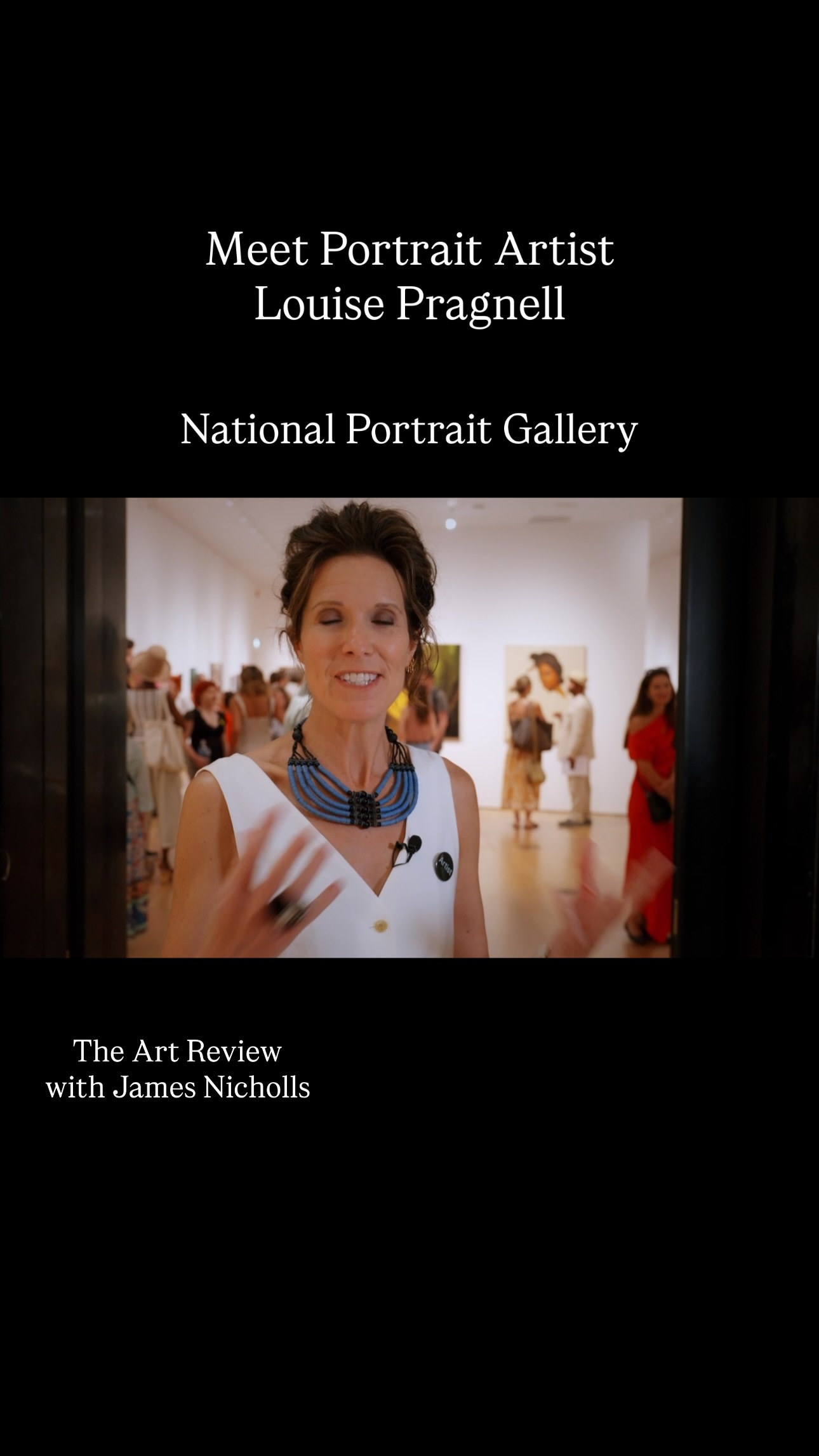 Meet Portrait Artist Louise Pragnell
One of the pleasures of visiting the Herbert Smith Freehills Kramer Portrait Award 2026 at the National Portrait Gallery was interviewing artist Louise Pragnell, whose portrait of former NBA player Pops Mensah-Bonsu is featured in this year's exhibition.
Louise first met Pops through his charitable work at an orphanage in Ghana, and their inspiring connection became the foundation for this remarkable portrait.
In this interview, Louise discusses the story behind the painting, reflects on her artistic journey, and shares her experience of painting HRH The Princess Royal, Princess Anne, on two occasions.
The exhibition is now open to the public at the National Portrait Gallery, London.
Watch the interview to discover the stories behind the portraits.
@nationalportraitgallery @louisepragnell @popsmbonsu #nationalportraitgallery #PortraitAward #PortraitPainting #ContemporaryArt #royalportraits