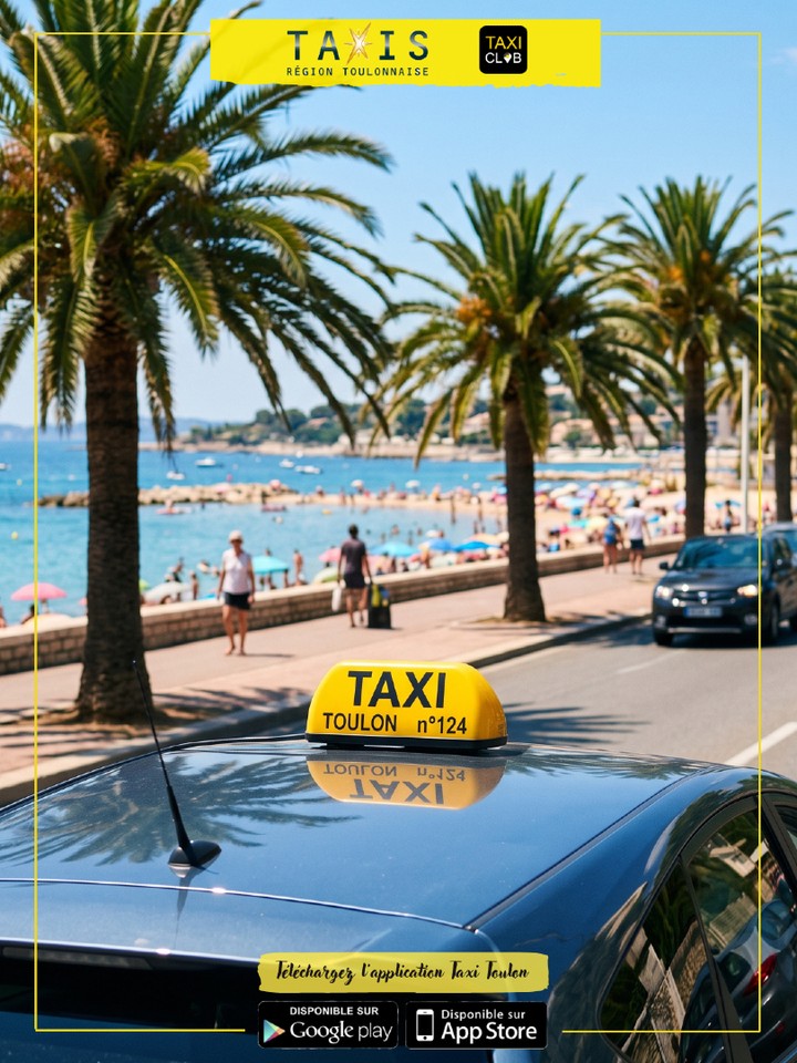 Envie de profiter des plages du Mourillon, d'une balade sur le sentier du littoral au Pradet, ou d'un déjeuner en terrasse à Ollioules ou au Castellet?
Oubliez les contraintes de stationnement et de trafic sur la côte. Laissez votre voiture au garage et voyagez l'esprit léger avec les Taxis de la Région Toulonnaise. 🚕💨
✅ Liberté : Profitez pleinement de vos sorties sans vous soucier du retour.
✅ Disponibilité : Nos chauffeurs locaux sont disponibles 24h/7 pour vous accompagner partout dans le Var.
Un service de proximité uni pour vos moments de détente.
📲 Réservez dès maintenant votre course en nous appelant ou via l'application Taxi Club (disponible sur le PlayStore et l'Apple Store).
🚕 Taxis de la région Toulonnaise
📞 04 94 93 51 51
💻 www.taxi-toulon.com
#taxi #taxitoulon #taxiclub #taxivarois #summer