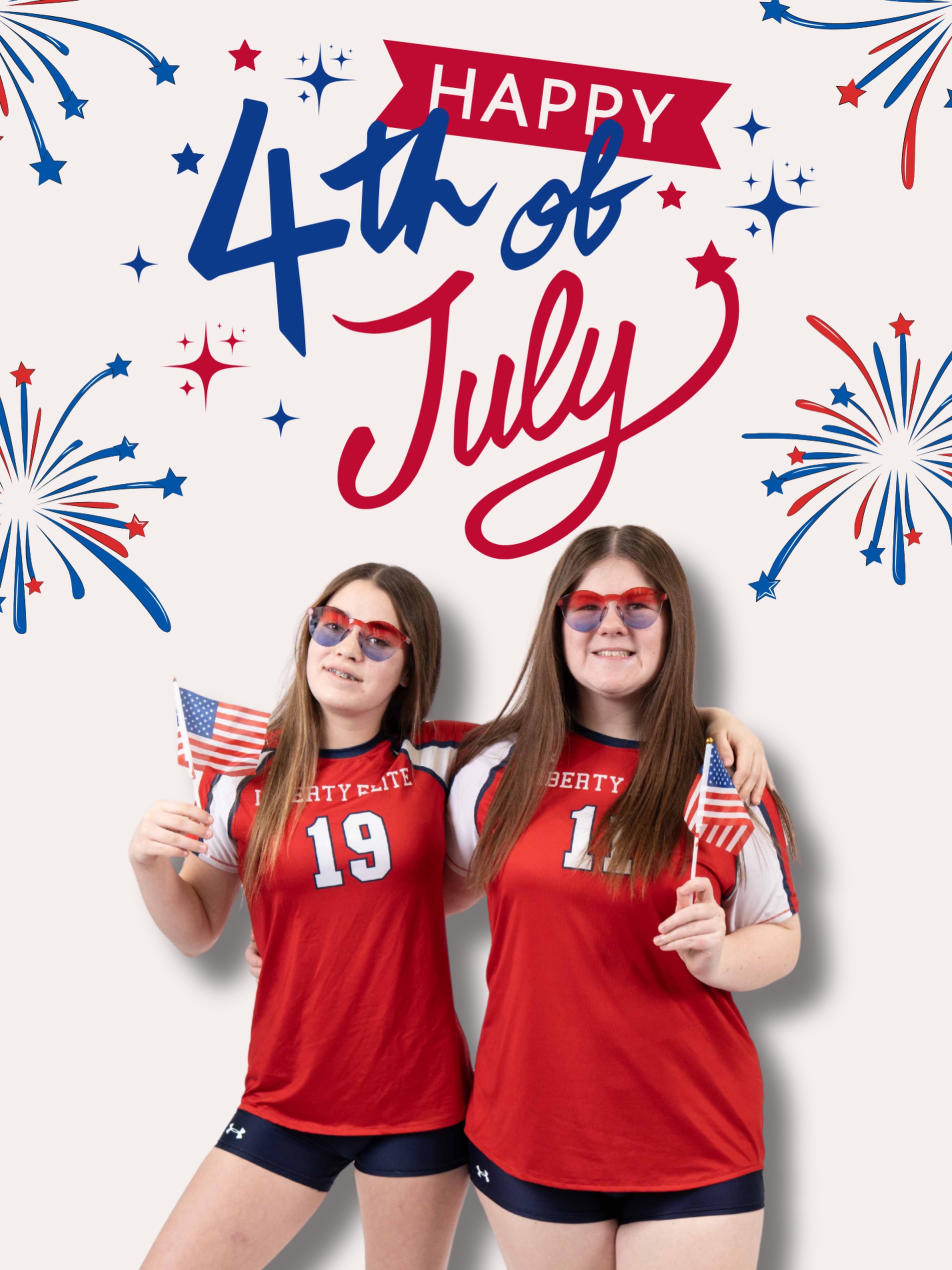 Happy 4th of July! ❤️🗽🏐