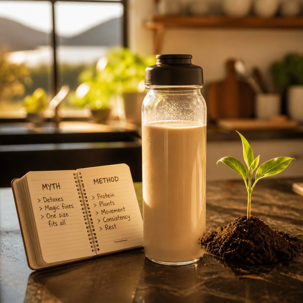 Myth vs Method: “Carbs make you gain weight.” False — it’s about balance and timing. I coach clients to include portion-controlled shakes and wholefood carbs around training to fuel performance and satiety. One local kiwi, Sarah from Wellington, swapped a late-night carb binge for a post-run Herbal Nutrition shake and lost weight while keeping energy up. Want practical, evidence-led tips that fit your day? Tap the link in bio and tell me your biggest weight-loss myth below 👇🏽🥤🌿 #HerbalNutrition #WeightManagement #NZHealth #MythBusting #RealResults #WellingtonFitness #HealthyHabits #CoachBruce