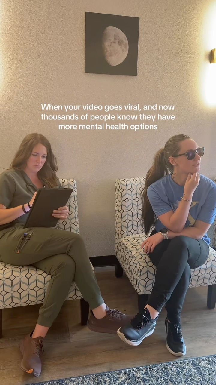 Watching our video reach thousands of people is exciting, but knowing thousands of people now realize they have options? That’s the part that matters.
Mental health care has evolved, and more people deserve to know what’s available.
Share this with someone who might need a little hope today and follow us for more info. 💙
#mentalhealth#mentalhealthtreatment#anxiety#depression#mentalhealthsupport