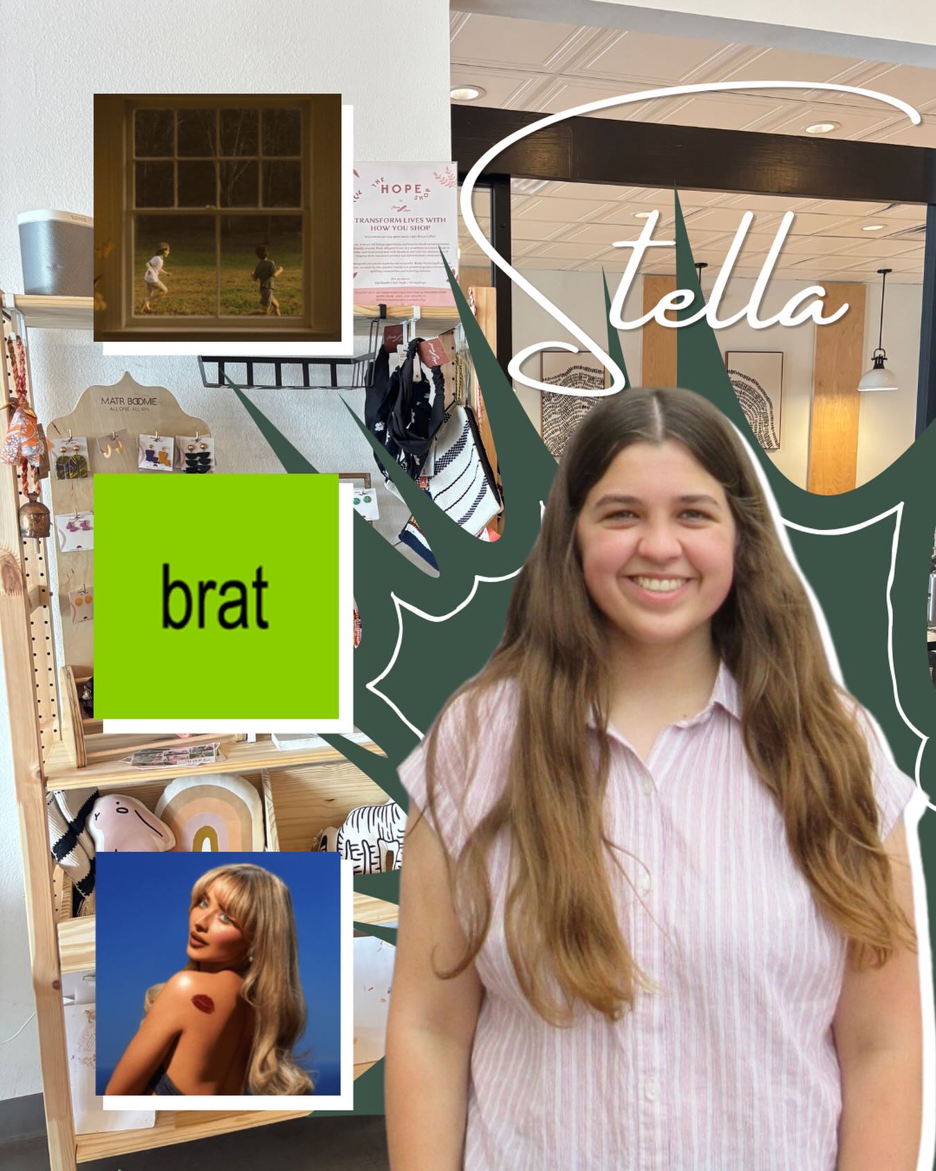 Check out Stella’s playlist 💁🏻♀️🎶 @stellafbarnes @noahkahanmusic @charli_xcx @sabrinacarpenter