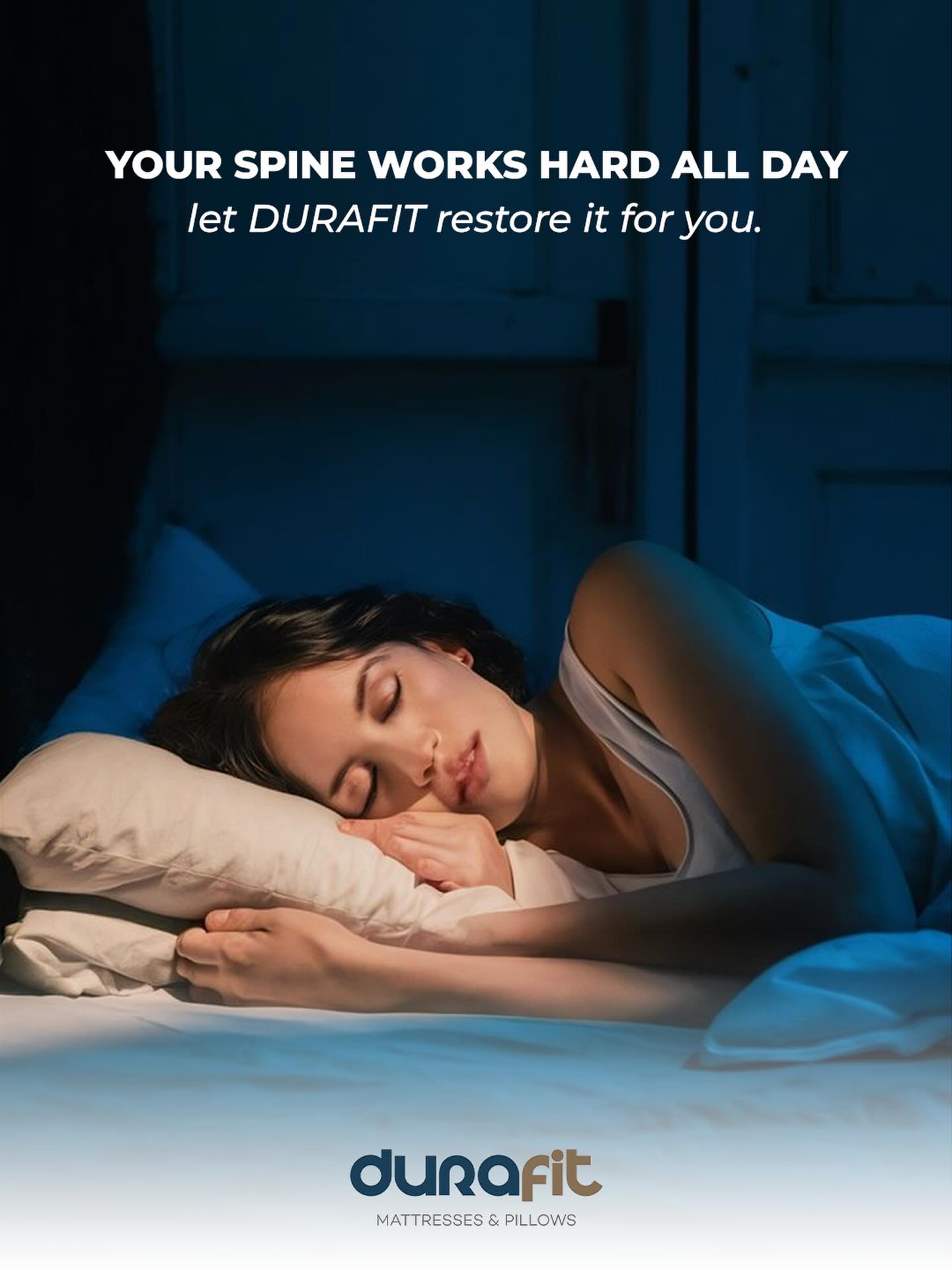 Your spine never gets a day off.
Hours of sitting, standing, lifting, and commuting put constant stress on your back. The right mattress provides the support your body needs to recover while you sleep.
Wake up refreshed. Wake up ready.
Choose comfort that works as hard as you do.
#Durafit #SpineSupport #HealthySleep #BackCare #Mattress SleepWell BetterMornings ComfortMatters RestWell SleepEssentials