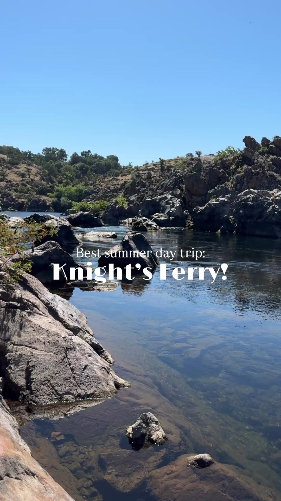 Just a quick drive from downtown Oakdale off Highway 120, Knights Ferry is the ultimate hidden gem to add to your summer bucket list. This historic town brings all the small-town charm and river views, making it a favorite local escape.
Save this post for your next trip up the hill to Yosemite or a weekend getaway in the Central Valley! Here is your local insider itinerary:
🥾 The Hike: Start your morning at the Knights Ferry Recreation Area. Take a gentle, scenic hike along the rushing Stanislaus River. Keep an eye out for local wildlife and the historic ruins of the old flour mill.
📸 The Landmark: Walk through the iconic Knights Ferry Covered Bridge. Built in 1863, it is the longest covered bridge west of the Mississippi River and the perfect backdrop for your photos.
🍔 The Lunch: Head over to The River’s Edge Restaurant for lunch on the patio. Sitting right over the water with a cold drink and a burger is the best way to beat the valley heat.
🍦 The Treat: You cannot leave without stopping by the Knights Ferry Creamery for a scoop of premium, locally loved ice cream.
From gold rush history to stunning Stanislaus River views, this is the perfect way to experience the local lifestyle just outside of Oakdale.
🎥 UGC Video: @lizannelatley