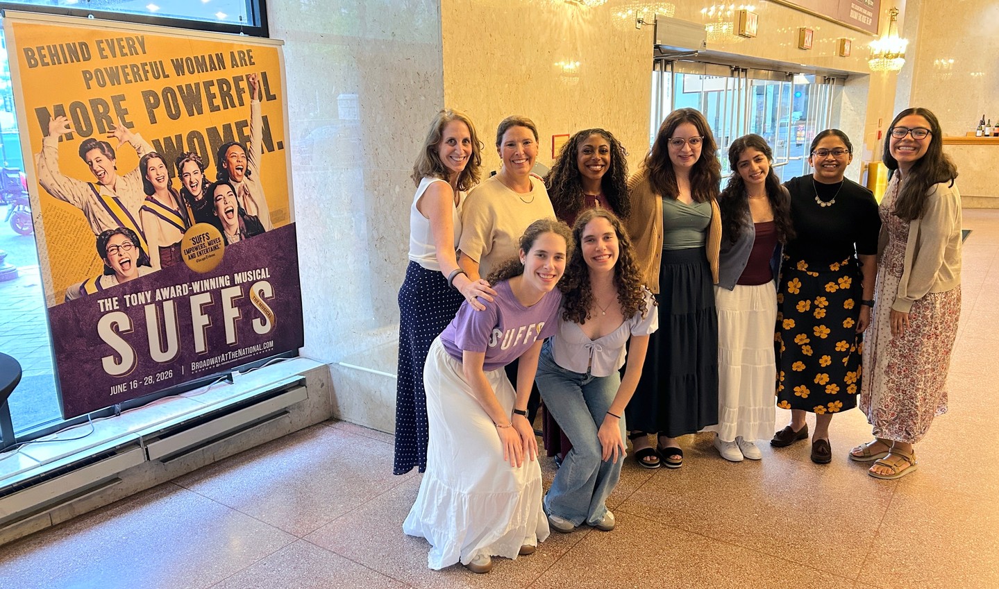 Running Start around town: Last week our DC community went to a production of @suffsmusical (photo 1), with a talkback from members of the cast and our alum @iyanlakollock (photo 2), who spoke about her experience as the youngest Legislative Director in Congress at 24 years old. Running Start was also at the launch of Iyanla's new venture: her book, @thehillgirlsguide to Breaking into Politics (photo 3)!