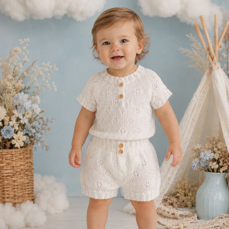 Babby SS27 - now showing at INDX Kidswear - stand P280
#Babby #SS27 #SpanishBabieswear #KidsFashion #ChildrenswearRetail #SpringSummer2027 #INDXKidswear