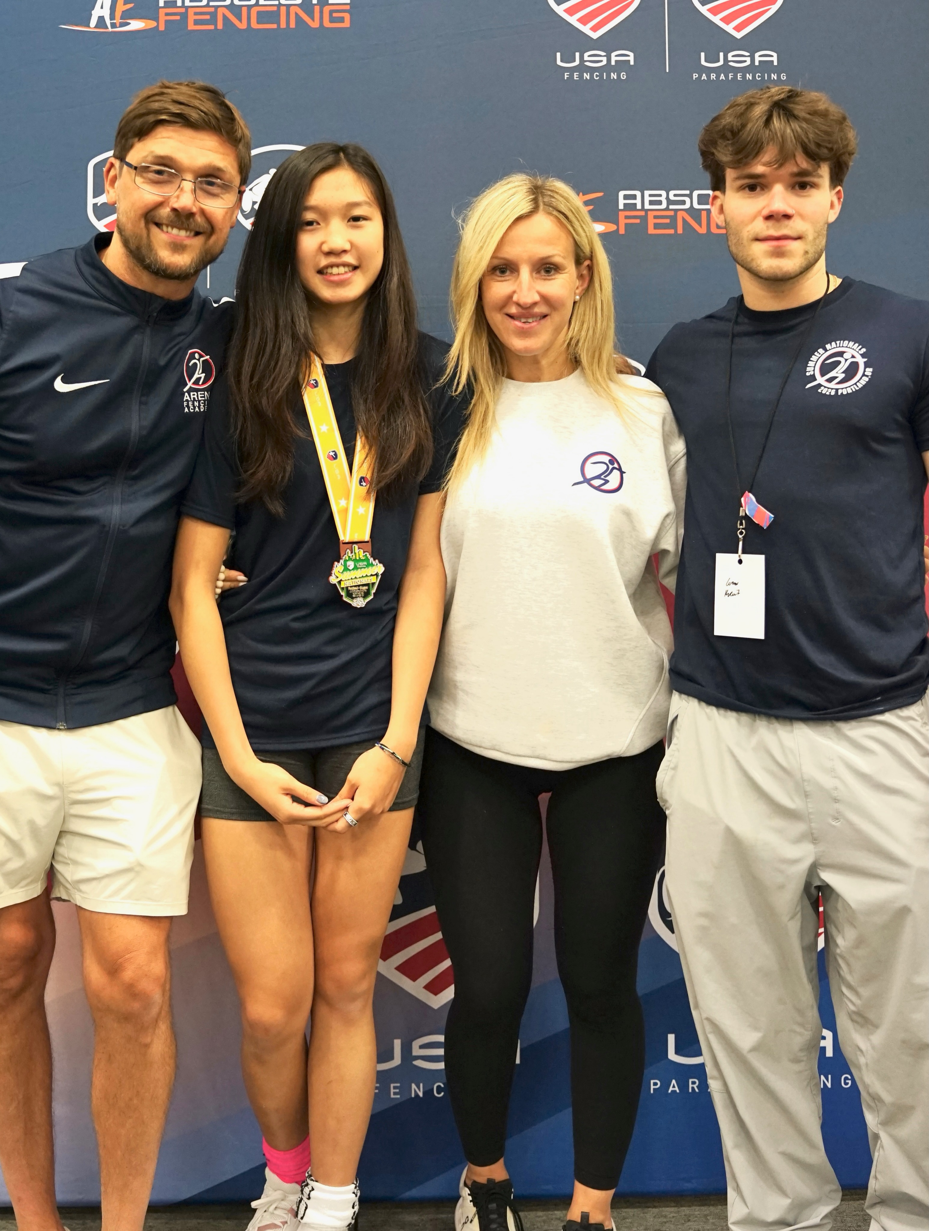 Congratulations 🎉🎊 to Mila on Y14 6th Place finish at Summer Nationals !!!
Your hard work, resilience, and dedication paid off and we couldn’t be prouder of this incredible accomplishment!
Go Team Arena!!!