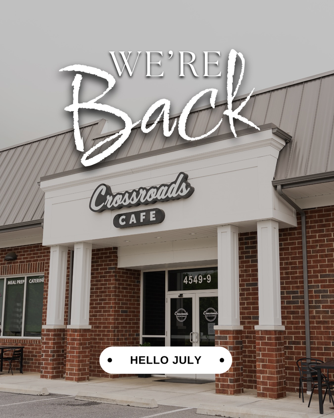 We’re back... and we’ve missed you ☀️❤️
Our team is refreshed, recharged, and ready to get back to serving up your Crossroads favorites.
If you’re planning ahead, don’t forget this week’s Meal Prep pickup is Tuesday only.
We can’t wait to welcome you back, catch up, and fill your table with something delicious. See you soon!
#HarrisonburgVA #CrossroadsCafeAndCatering #MealPrep #HarrisonburgEats #ShenandoahValleyFood