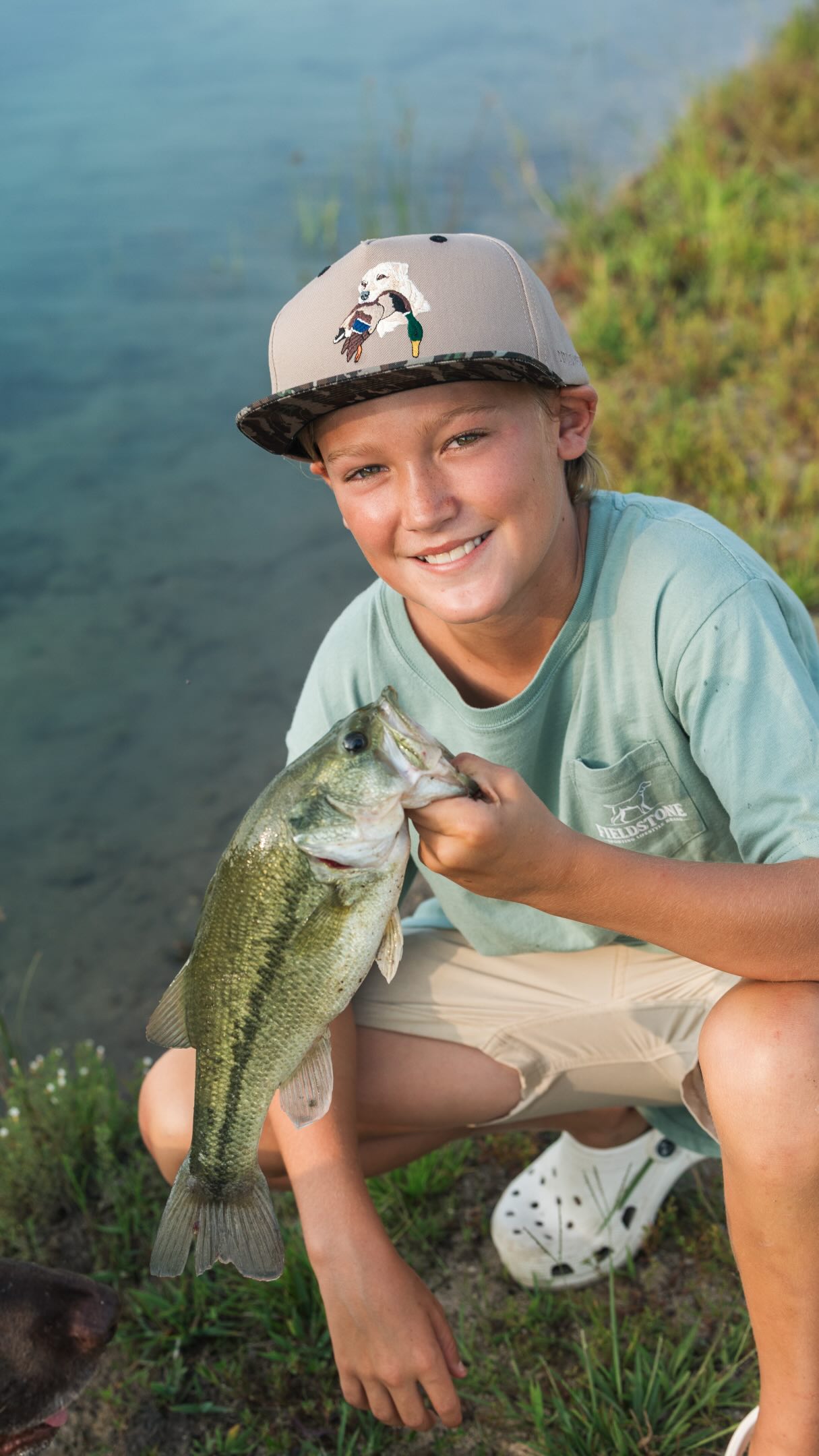 Made for chasing the next cast. Our newest Fieldstone hat has arrived🐟
#getoutdoors #fishing #fishingtrip #hat #camohat