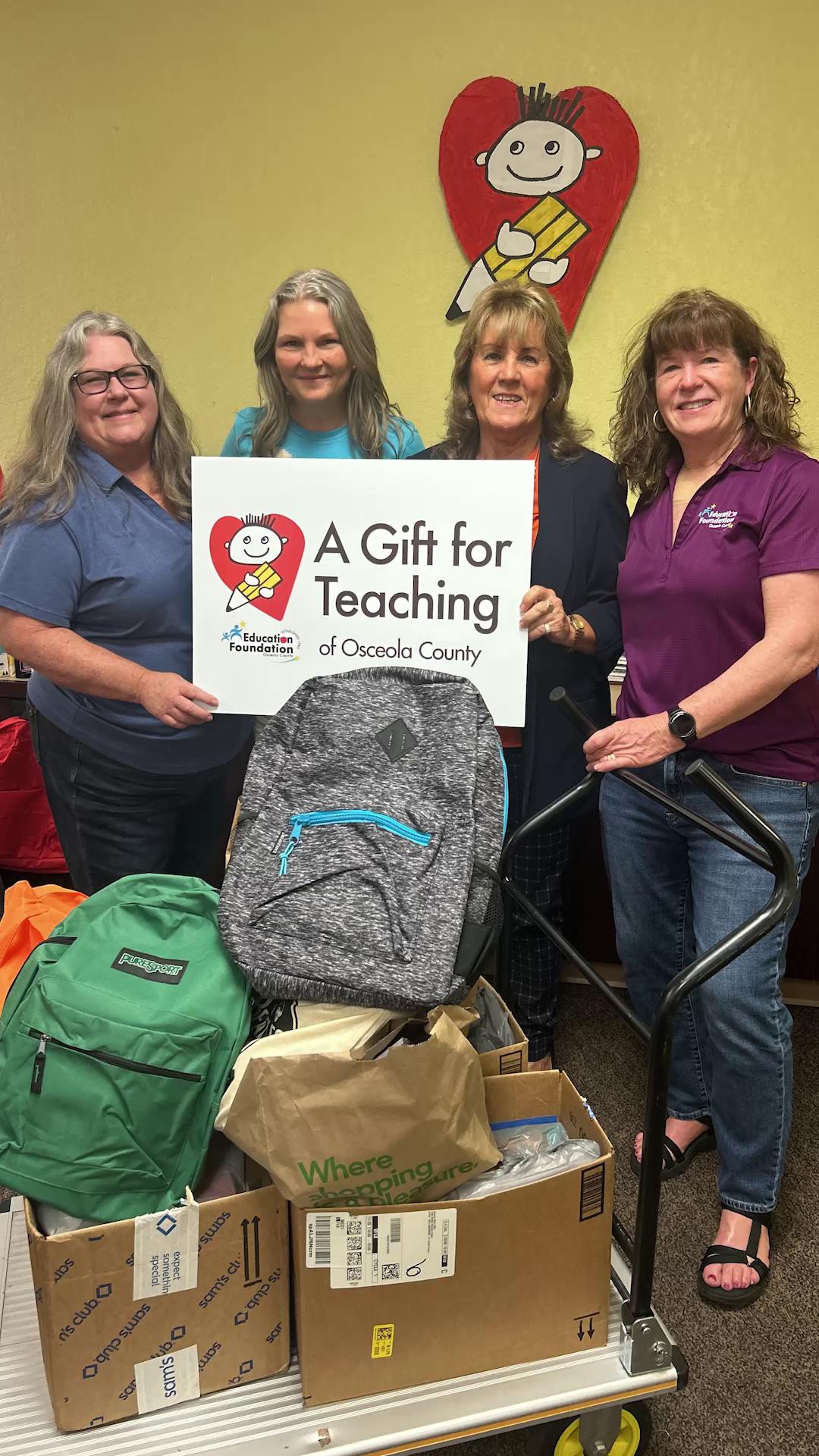 The Education Foundation Osceola County's School Supply Drive is off and running!
Every contribution helps provide backpacks, notebooks, pencils, and other essential supplies to students who need them most.
Donate today and help set Osceola County students up for success this school year.
https://go.rallyup.com/ssd2026
#EducationFoundationOsceola #SchoolSupplyDrive #ToolsForSuccess #OsceolaCounty #SupportStudents