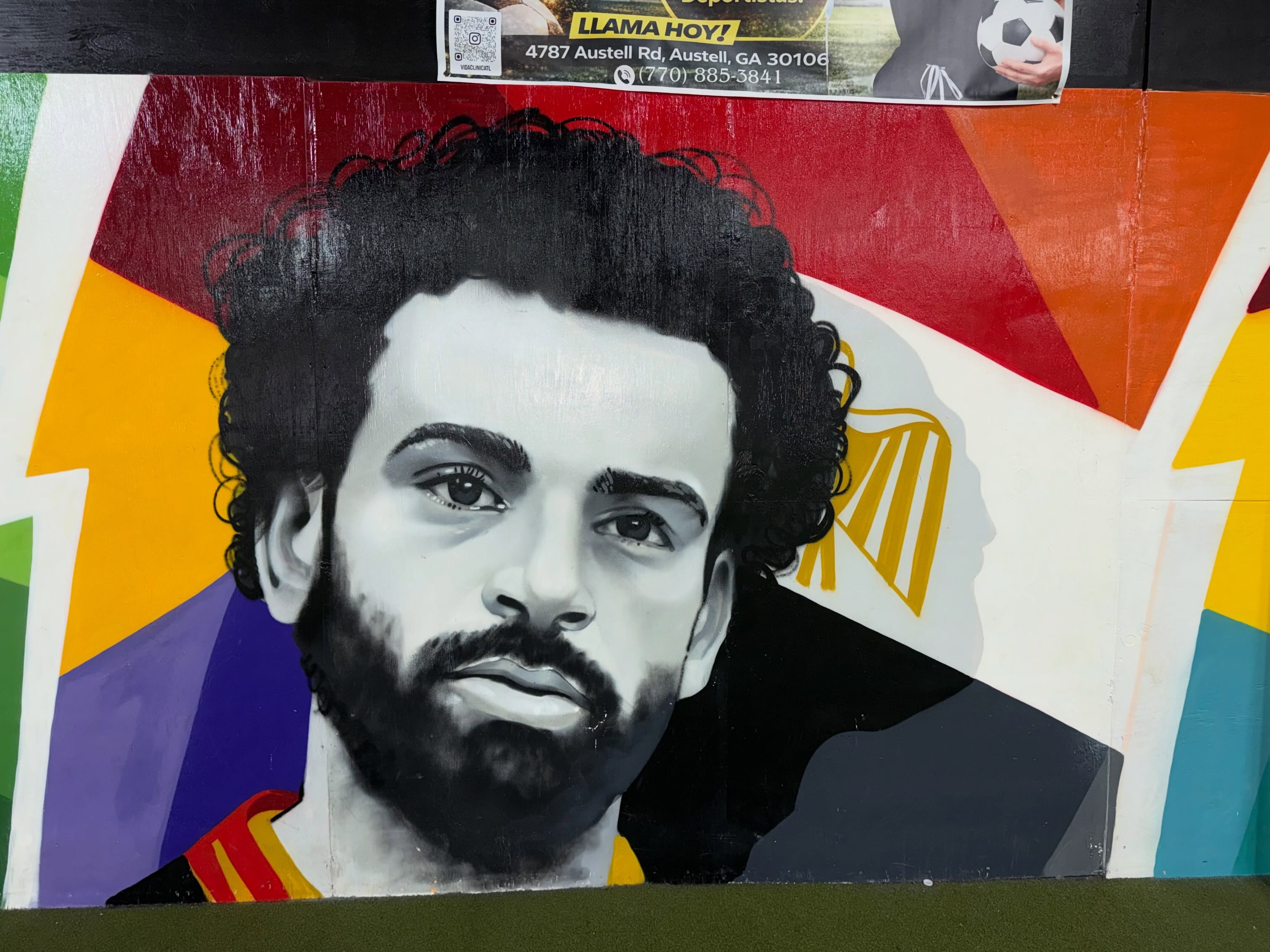 From our walls to the world’s biggest stage. 🌎⚽
Proud to showcase murals of Mohamed Salah and Lionel Messi, who are set to face each other in the Round of 16 right here in Atlanta. We can’t wait to witness history.