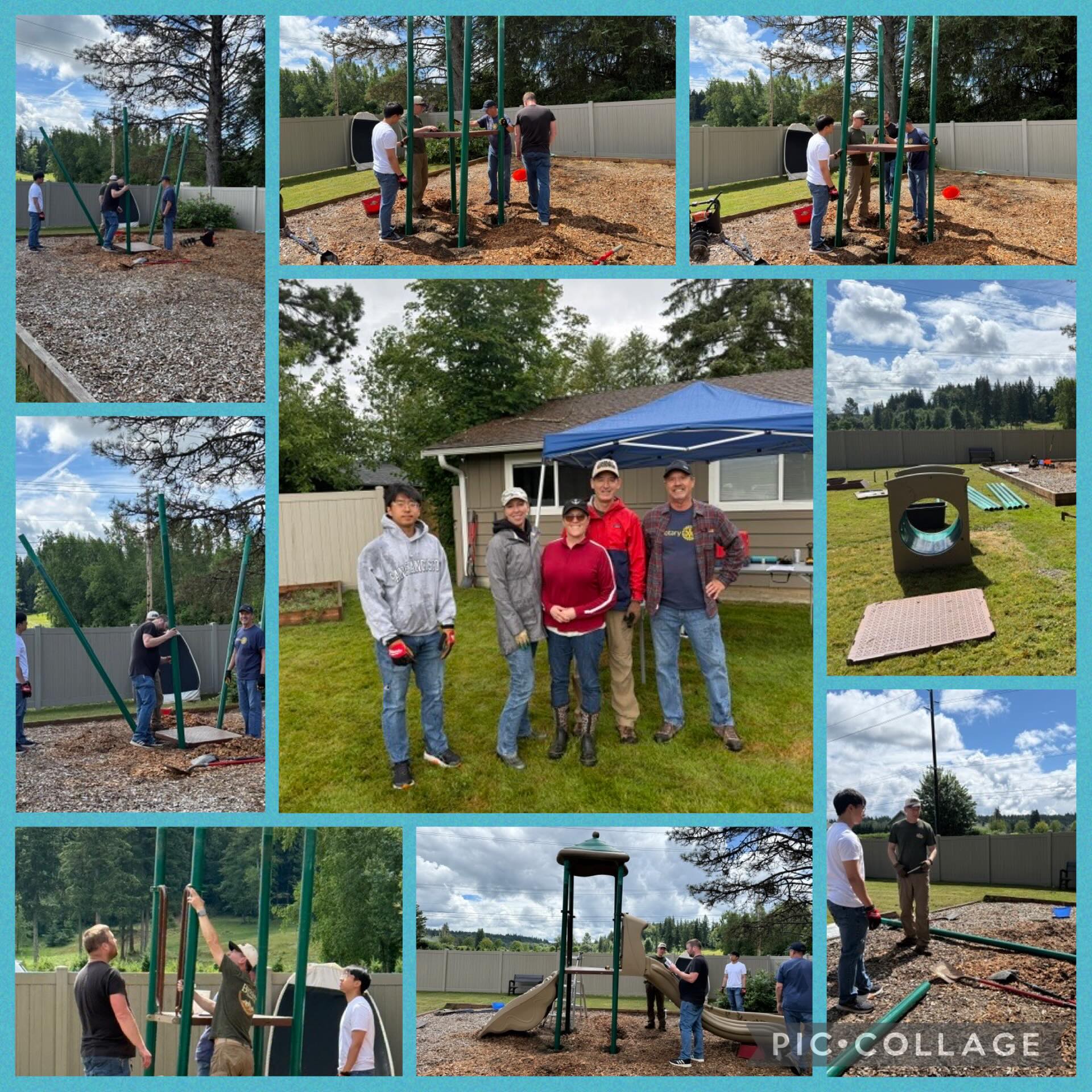 A huge THANK YOU goes out to our friends @lakestevensrotary for all their hard work yesterday helping us assemble a newly donated playground set through our friends @baconfamilyfoundation …
@my_rotary
Still a few more things to be completed before the kids will be able to play on it, but we are so close and so very grateful!
#rotary
#weloveourvolunteers❤️
#filledwithgratitude❤️