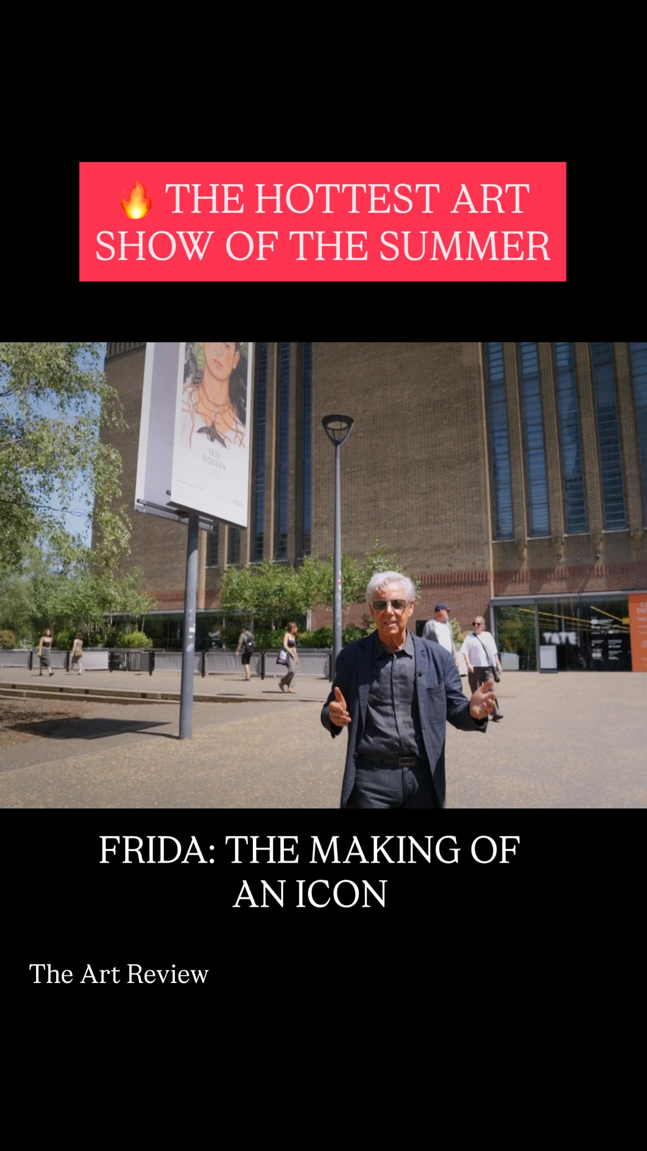 London's in the middle of a heatwave... and the hottest show in the art world has just opened.
FRIDA: THE MAKING OF AN ICON at Tate Modern explores the remarkable journey of Frida Kahlo, from extraordinary artist to global cultural phenomenon.
Through her art, resilience, fashion and unmistakable image, Frida continues to inspire millions around the world.
This week for a special edition of ‘The Art Review’ as we discover why Frida Kahlo remains one of the most influential and recognisable artists of all time.
🎨 Frida: The Making of an Icon
📍 Tate Modern, London @tate
#FridaKahlo #TateModern #LondonArt