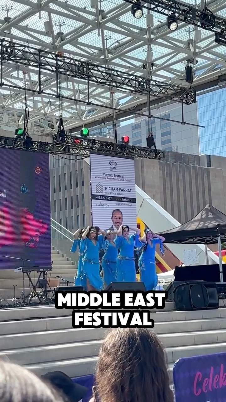 Join us this Sunday, July 5th, at the @tasteofthemiddleeastcanada festival in Toronto! ๐โจ @ya_amar_dance company will be performing at 3:30pm and 6:30pm - are you ready to show us your dance moves? ููุง ูุฑูุต ๐
#tasteofthemiddleeast #torontobellydance #egyptiandance #torontoarabicfestival #toronto