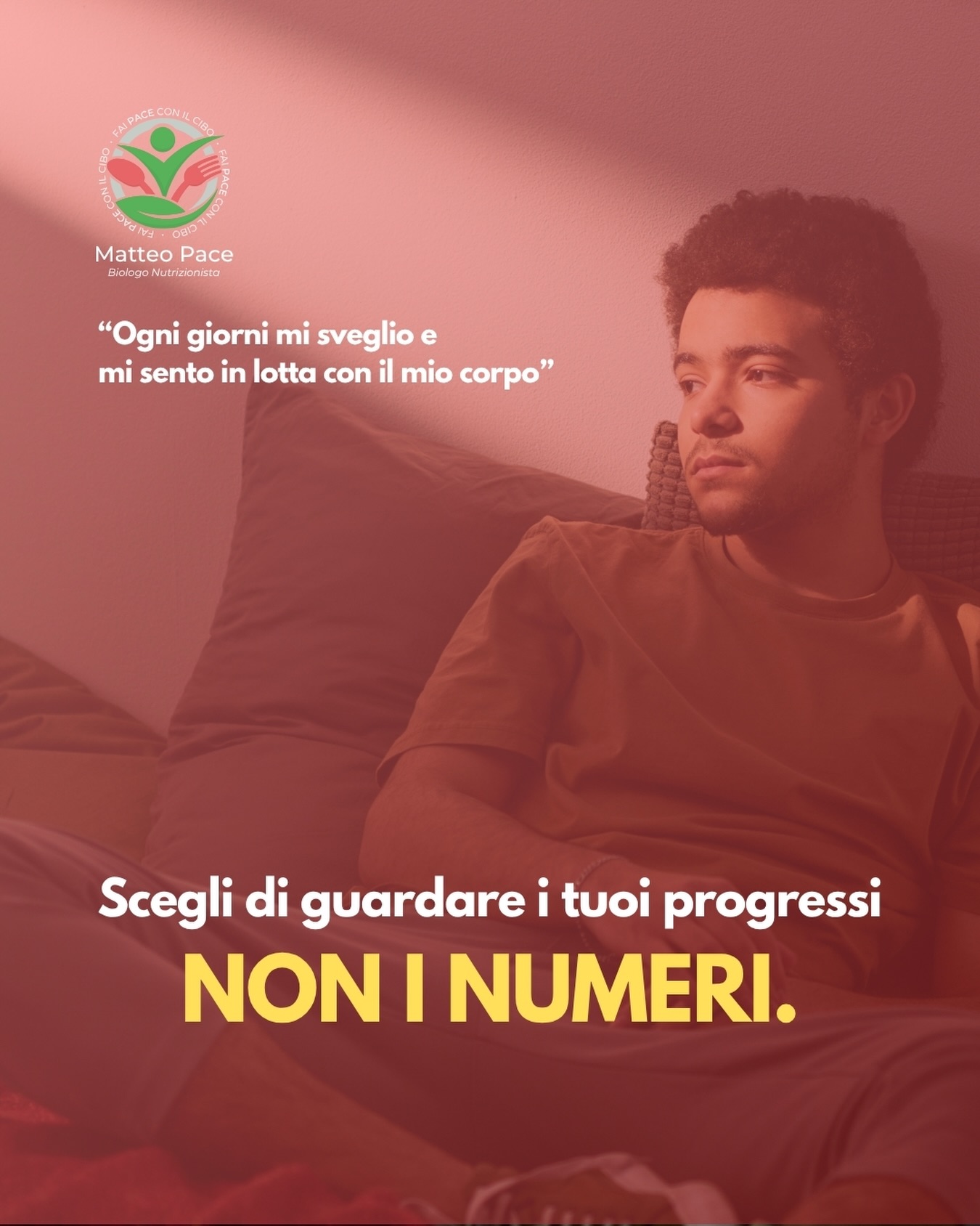 Il risveglio è sempre un conflitto fatto di specchi, bilance e rimorsi?
Cambia prospettiva! Smetti di pesarti e comincia ad ascoltarti. 👂🏻
Non pensare al numero sulla bilancia, ciò che conta è sentirsi liberi di poter vivere una vita accompagnati da un piano alimentare e non limitati da questo e dai risultati che ne conseguono.
Fare pace col cibo significa esattamente questo. 💚
#matteopace #biologonutrizionista #faipaceconilcibo #bilancia #ascolto