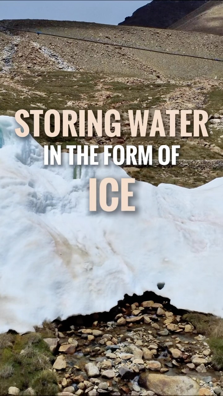 Heres what climate adaptation looks like at 11,000 ft.
There’s been a lot of questions around how to adapt to melting glaciers. @acresofice has been working with people globally to automate ice reservoirs so that the people depending directly on glaciers for water have a helping hand
#glacier #climatechange #ladakh #geology #ice