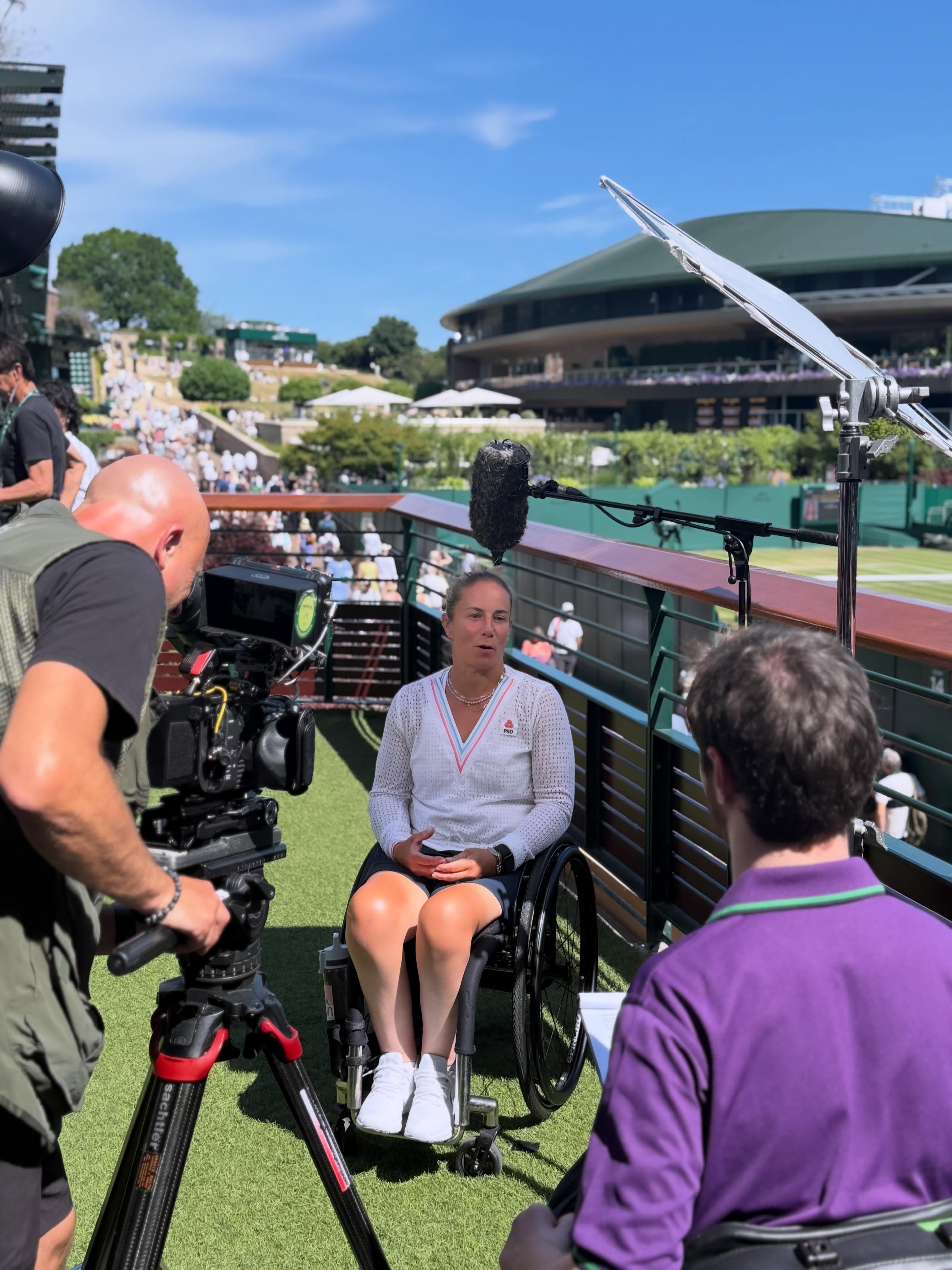 Media morning @wimbledon 🎾🌱🍓
Wheelchair tennis draws start tomorrow, plenty of Brits in action to support 🇬🇧
#wheelchairtennis #backthebrits #phdnutritionuk #intelligentnutrition #16