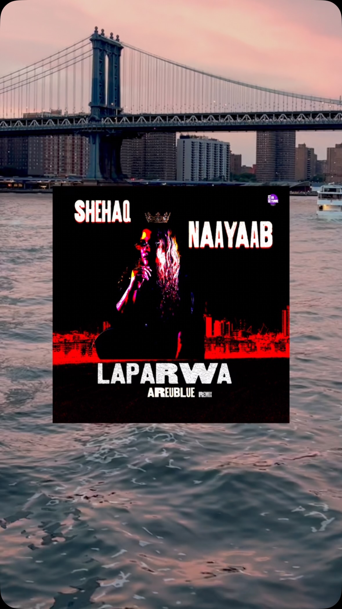 Laparwa - AREUBLUE remix - Aug 14th 💙
Grateful to put together this remix for @_shehaq & @_____naayaab_____ on @beats_on_time !
The vocals brought me back to childhood and the remix became a message to the younger version of me:
Stay loud.
Stay curious.
Stay unapologetic.
Can’t wait to release, presave link in my bio 🫶🏽
special thanks to @zachatom 🙏🏽