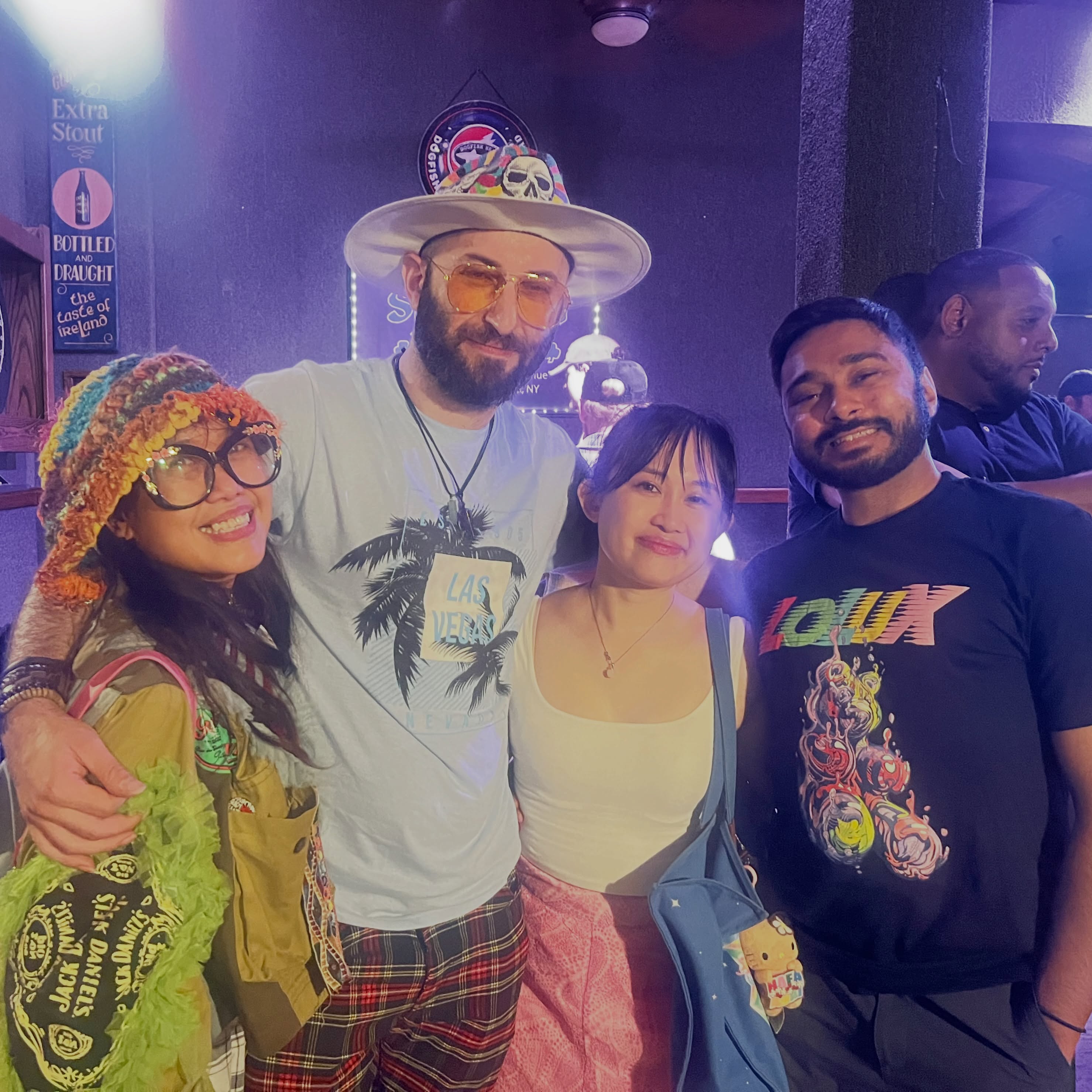 @loluxmusic single launch at @shilltavern with my sister @theiajamie and @rahul.sinha.35
