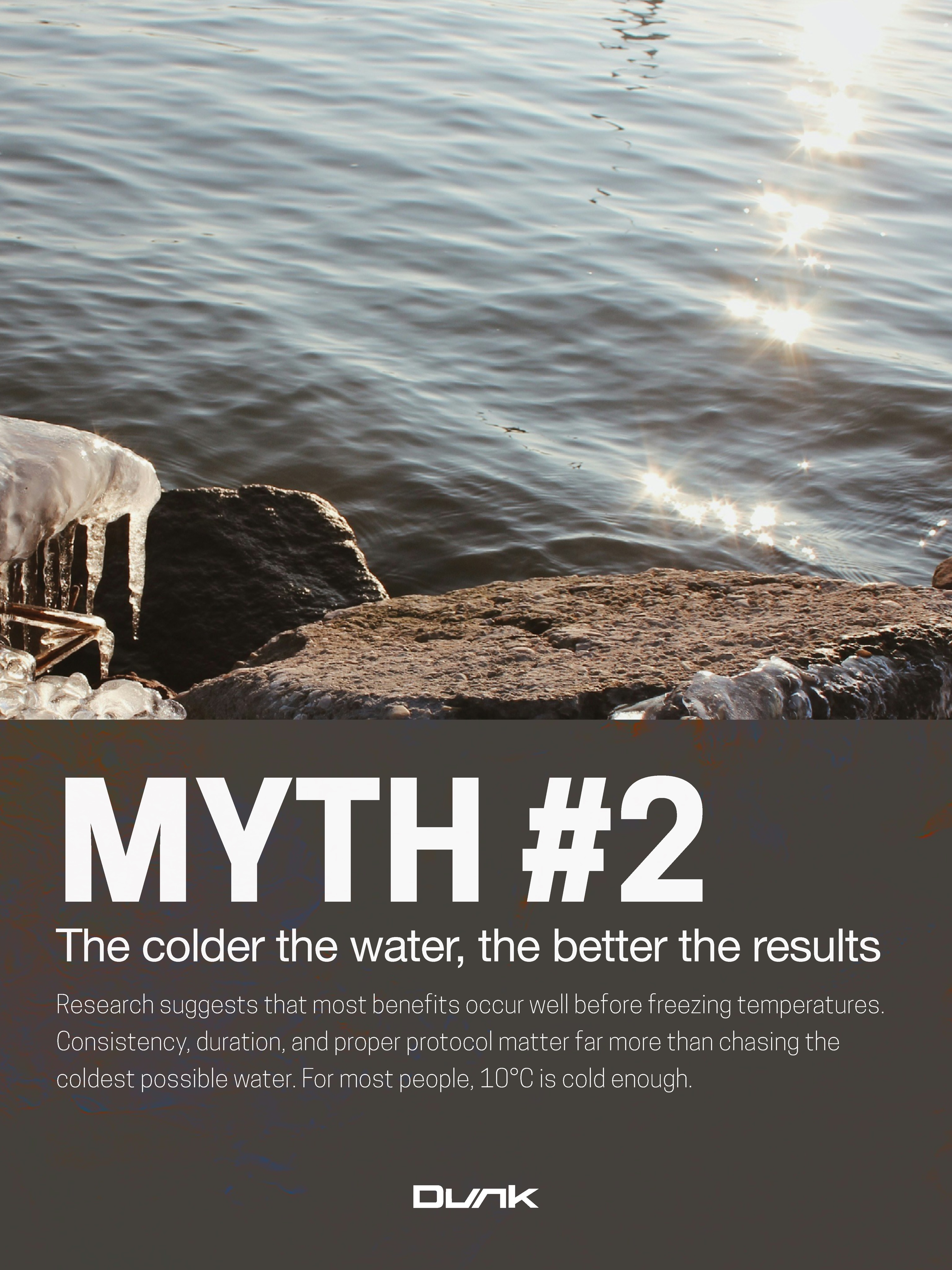 The colder the water, the better the results. 🧊❌
The truth? Colder isn’t always better. 💙
Most of the benefits happen well before freezing temperatures. For most people, 10°C is more than cold enough. 🌡️❄️
Focus on consistency, not extremes. That’s where the real results come from. 🌊✨
#TheDunk #ColdExposure #IceBath #Recovery #Wellness ColdTherapy