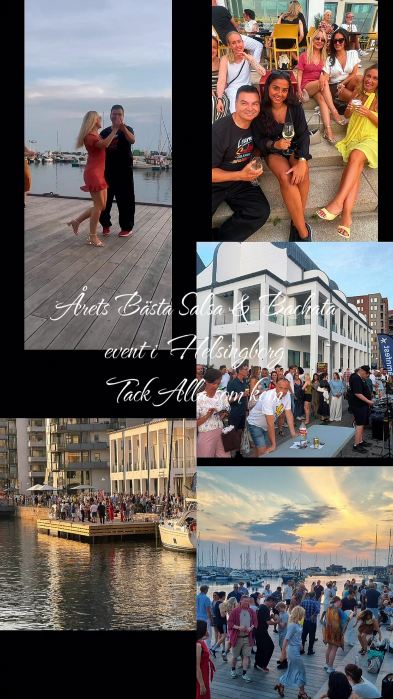 För mig var det hĂ€r Ă„rets bĂ€sta salsa- och bachatafest! đđș
Vi hade inspirerande workshops, fantastisk socialdans och framför allt â ni kom och spred sĂ„ mycket glĂ€dje och hĂ€rlig energi. Det Ă€r ni som gör sĂ„dana hĂ€r kvĂ€llar sĂ„ speciella.
Ett stort och varmt tack till er alla som kom! Jag hoppas verkligen att vi fĂ„r möjlighet att upprepa fler sĂ„dana hĂ€r fantastiska salsa- och bachataevent i Helsingborgâ€ïž
Vi ses snart igen pĂ„ dansgolvet! đ¶âš