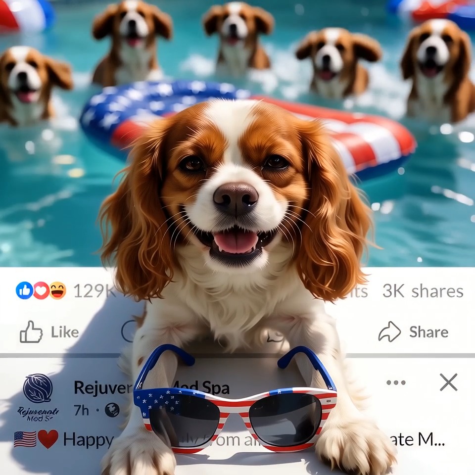🇺🇸❤️ Happy 4th of July from all of us at Rejuvenate Med Spa! ❤️🇺🇸
Today, we celebrate freedom, family, friends, and the red, white, and blue! We hope your day is filled with laughter, great food, and unforgettable memories.
Wishing you a fun, safe, and Happy Independence Day! 🇺🇸✨
❤️🤍💙 The Rejuvenate Med Spa Team