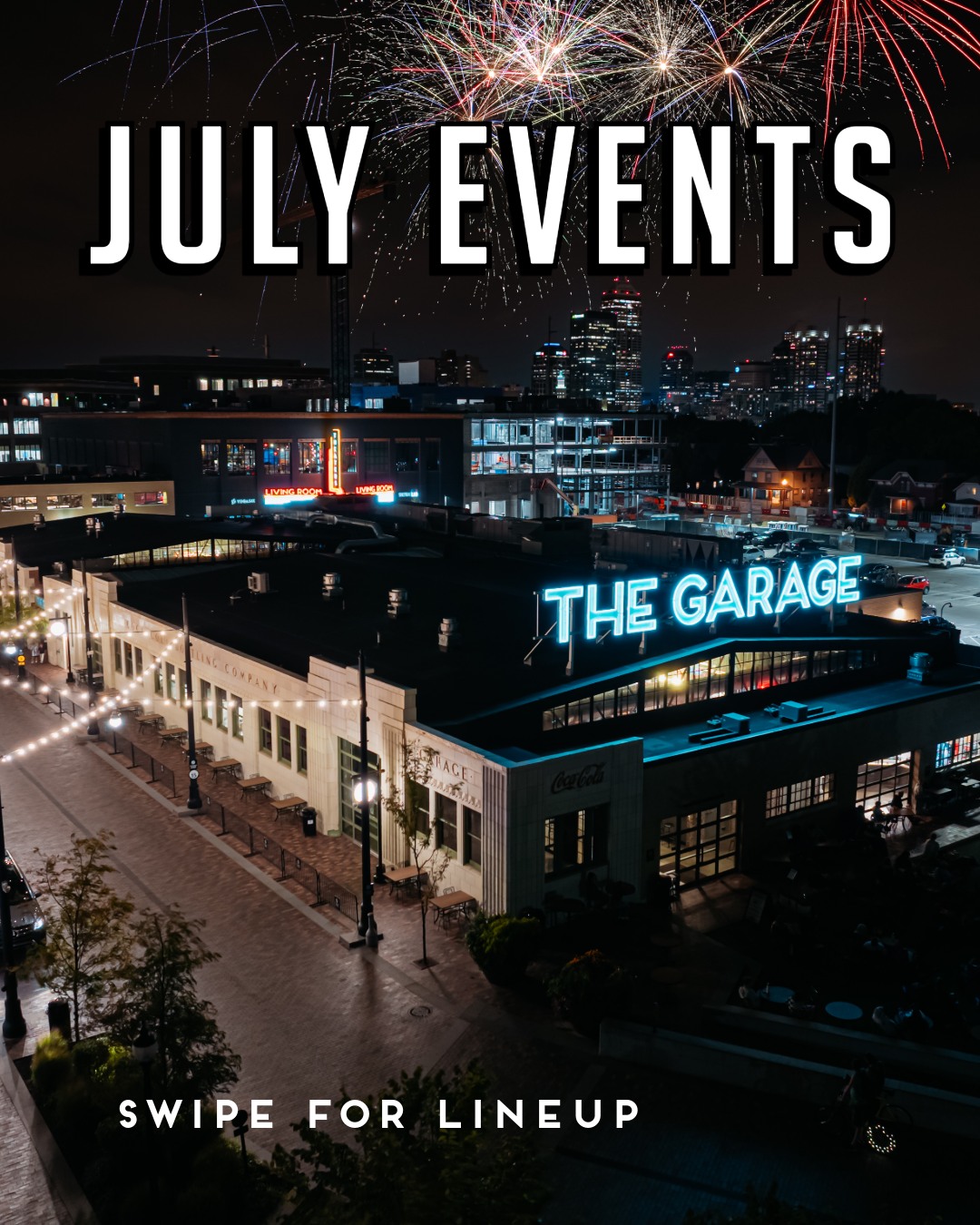 July already? Good thing we've got some HOT events coming your way! 🔥
First things first: we're OPEN with regular hours this Saturday, July 4! 🇺🇸 Celebrate America's 250th with your favorite food, drinks, and local vendors all under one roof.
Keep swiping for a preview of what's coming up this month, from First Friday on July 3 featuring @madebymilenac and @djangelaura to the @momentumindy race finish line after party at The Garage on July 10, plus the return of the Bottleworks Market on July 18th!
Ready for the full lineup? Hit the link in our bio to check out our July event calendar and start making your plans!