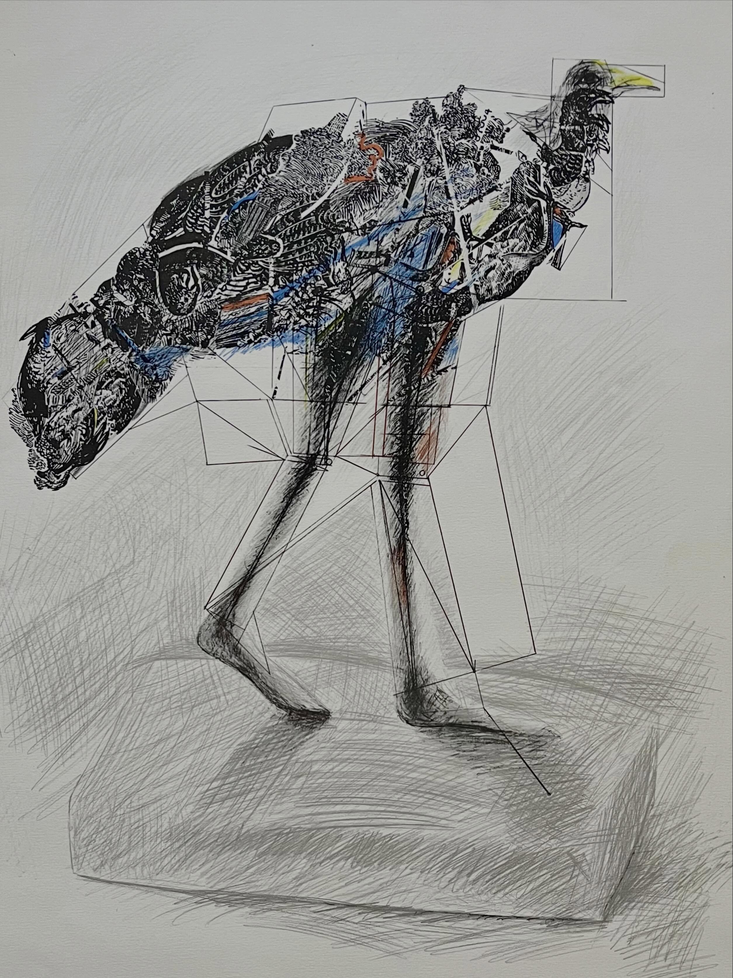 🌟Je vous propose à l’acquisition une grande lithographie en couleur du sculpteur :
César Baldaccini dit César (1921-1998)
Poule
1981
Lithographie en couleur
80 x 59,7 cm
Signée et datée en bas à droite
Porte un envoi « Pour madame amitié » en bas à gauche
Edition: EA (épreuve d’artiste : normalement réservée à l’artiste au moment du tirage)en bas à gauche
Encadrement baguette noire en bois
Prix : 600€
Contactez-moi.
🕴️César Baldaccini (1921-1998) est un sculpteur français majeur du XXe siècle, associé au mouvement du Nouveau Réalisme.
Il a révolutionné la sculpture en transformant des matériaux industriels et des objets du quotidien grâce à ses célèbres compressions et expansions.
Parallèlement à son travail sculptural, César développe une importante production d’estampes qui occupe une place significative dans son œuvre. À partir des années 1960, il réalise notamment des lithographies, des sérigraphies et des eaux-fortes qui prolongent les recherches plastiques menées dans ses sculptures. Ses gravures reprennent fréquemment les thèmes de la compression, de l’empreinte comme sur l’œuvre que je présente et de la fragmentation des formes.
L’artiste collabore avec plusieurs ateliers d’impression renommés afin d’explorer les possibilités offertes par les techniques contemporaines de l’estampe.
Aujourd’hui, les estampes de César figurent dans de nombreuses collections publiques et privées consacrées à l’art contemporain et au Nouveau Réalisme.
❗️Une belle et sympathique acquisition pour commencer ou compléter une collection.
🖼️ Exposition « L’Art de l’estampe »
📅 Jusqu’au 10 juillet
📍 Tous les jours sur rendez-vous
Collection Stéphanie Peyrissac
📍 9 avenue de Lamballe, 75016 Paris
📩 contact@collectionstephaniepeyrissac
.com
☎️ +33(0)6 11 72 55 88
#cesarbaldaccini #sculpteur #nouveaurealisme #lithography #artcollection