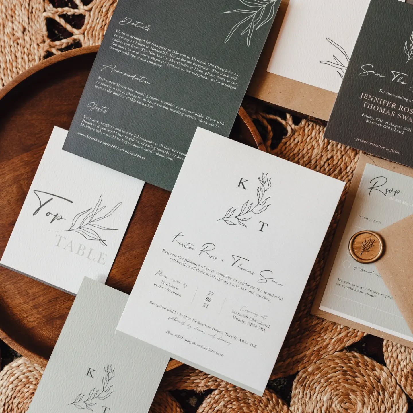 your Pinterest board is full of earthy tones, linen textures and olive green... keep scrolling. 🌿🤍
Our 'Olive' Collection is for couples who love timeless design with a modern, organic feel. Think soft neutral tones, delicate botanical details and understated elegance that will never date.
The best part? Every design is personalised to you, and the colours can be adapted to suit your wedding palette at NO EXTRA COST! 🙌🏽
If your dream wedding is relaxed, romantic and inspired by nature... I think you've just found your stationery. 🌿✨ Save this for later or send it to your fiancé(e). 🤍
#weddingstationeryinspo #rusticweddingstationery #ModernWeddingDesign #luxuryweddingstationery #weddingflatlay