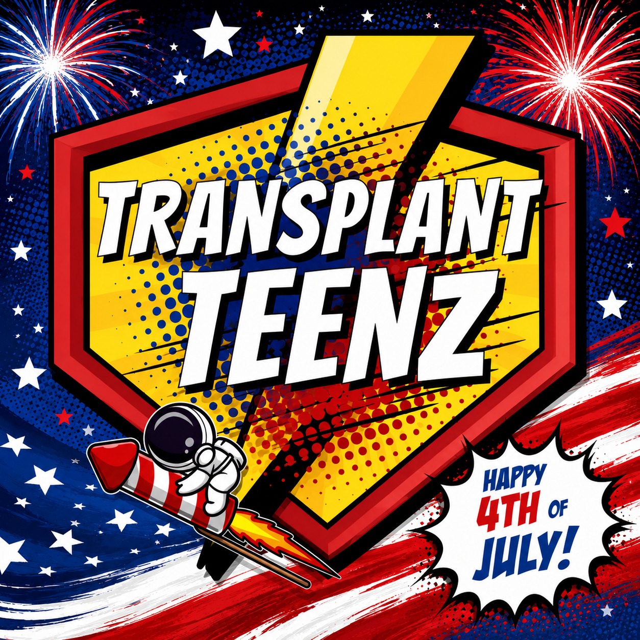 Stars. Stripes. Fireworks. Second chances. 🇺🇸⚡
Have a safe, joy-filled 4th of July!
❤️🤍💙