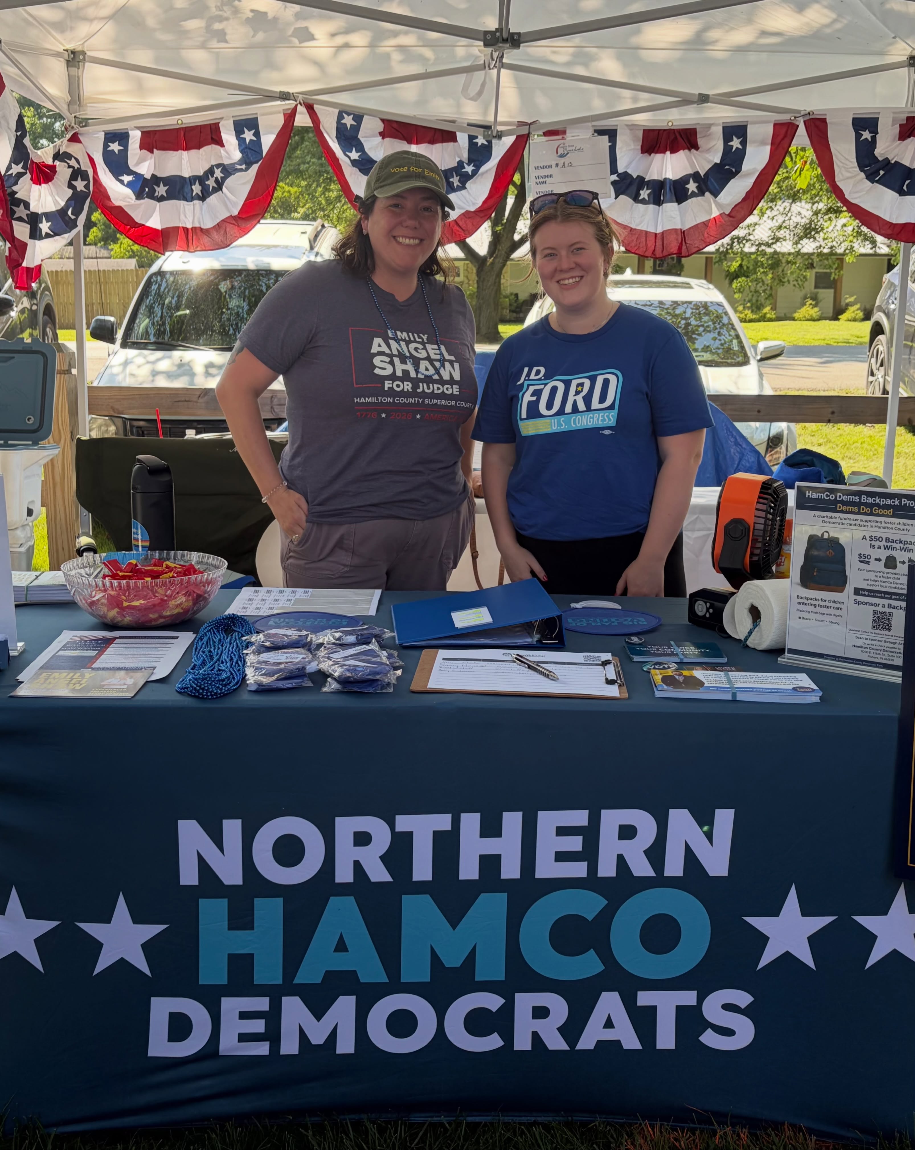 HamCo Dems have already been celebrating Independence starting Thursday in Cicero with lots of fun plans still to come. Maybe we’ll see you in Carmel or Noblesville. Have a safe and happy 4th!