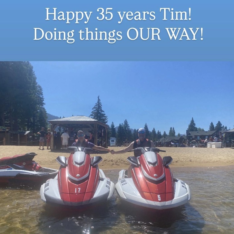 Sharing something personal:
What does 35 years of marriage look like?
Truthfully, I don't think anyone has the perfect answer. But this is what I've learned.
Being the "babies" of both of our families, I'm proud to say we've figured it out one day at a time. Through the good days, the hard days, and all the ordinary days in between—we've chosen to face them together.
In 1991, we were young, HOT and in love, and full of dreams. We laughed, we cried, and we learned how to grow up together.
Over the years, we've discovered that marriage is built on commitment, compromise, and compassion. We've also learned something equally important: you don't love the same person in the same way year after year.
People change. Life changes us. Our experiences shape us. If your love doesn't evolve too, you risk growing apart.
The person I married 35 years ago isn't the same man standing beside me today—and I'm certainly not the same woman he married.
I know that by my 40s, I needed more respect than romance, more partnership than passion, and more purpose than promises alone. As we changed, our marriage had to change with us.
Each time life asked us to evolve, we had a choice. We could complain about the changes or pay attention to understand them. We chose to pay attention.
To love someone for this long means noticing who they are today—not who they used to be—and choosing them again.
If you stop noticing your partner, your commitment stops.
Marriage isn't easy. Love isn't effortless. But when two people continue to see one another, appreciate one another, and grow through every season together, they create something far deeper than the excitement of young love.
Thirty-five years later, I can say the greatest gift we've given each other isn't perfection—it's the willingness to keep growing, together.
