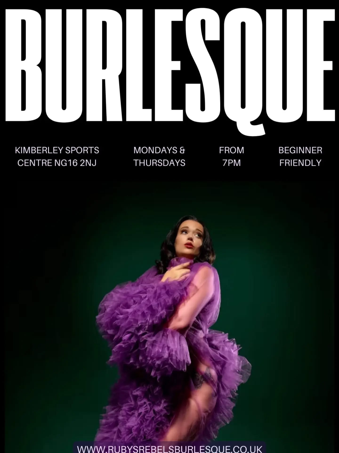 July Burlesque Classes start tomorrow ✨
📍 Kimberley, Nottingham
We've got a bunch of new people joining us this week, and we're looking forward to welcoming you to the Haus 💕
Want to dance with us 💃
You can book your space online!
👯♀️ This week only - bring a friend and you both receive 25% off your next course!
📆 Every Monday & Thursday
⏰ From 7:30pm
🚗 Free car parks available 🚌 Rainbow 1 drops you off at the bottom of the road.
🌈 Everyone welcome
👠 Beginner friendly classes
Link in your bio 🔗
#nottinghamclasses #learnburlesque #danceclass #kimberley #nottingham