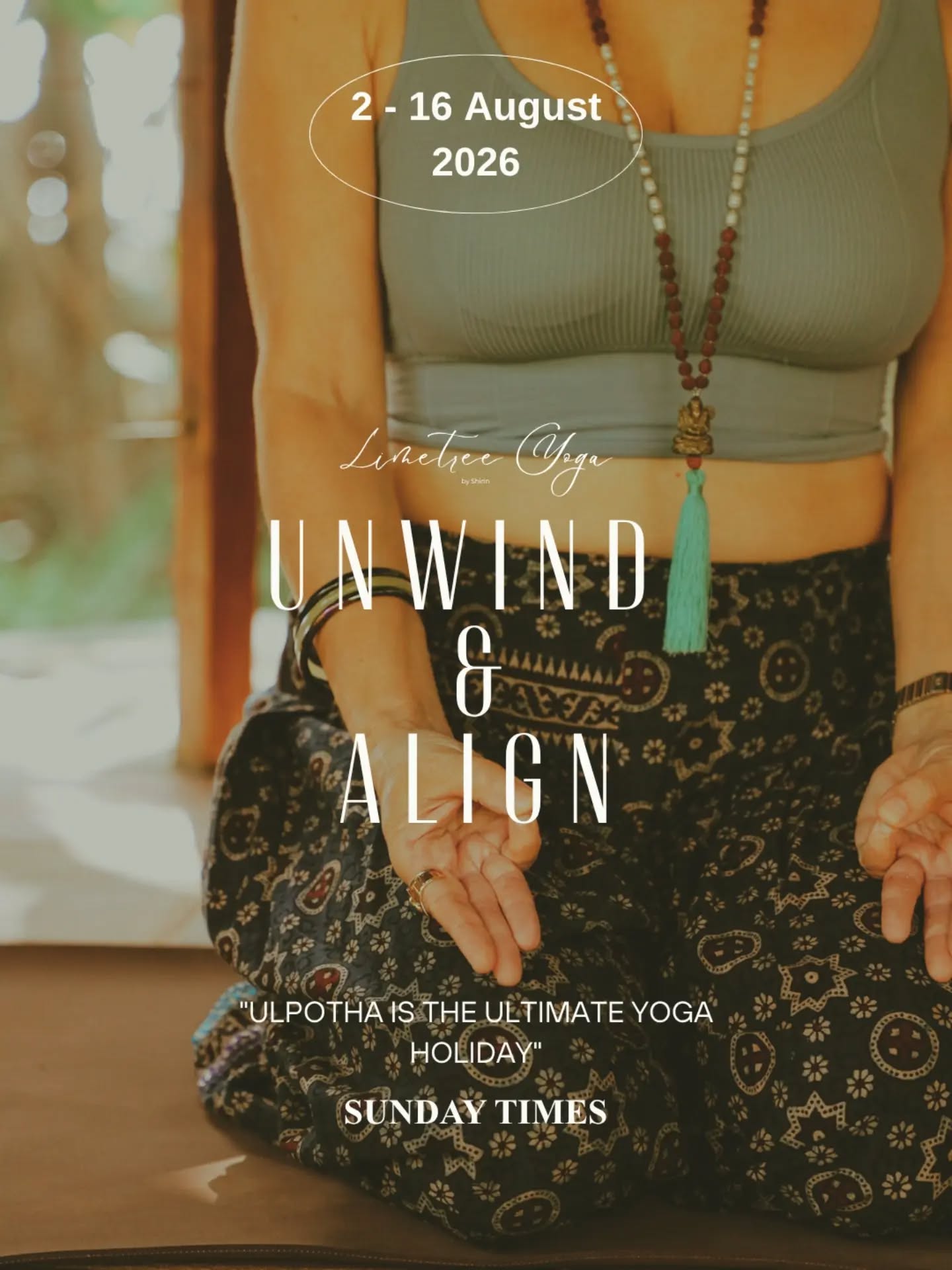 🌳Relish the slow pace...
🧘♀️2 × a day yoga
🐘Possibly spot one or several without going on a safari...
.
LOCATION: @ulpotha
.
🌼UNWIND & ALIGN RETREAT🪷
2-16 August 2026
(1 week option also available)
.
DM me for a special offer‼️
.
.
.
#srilankatravel #retreats #srilankayoga #srilankayogaretreat #limetree_yoga