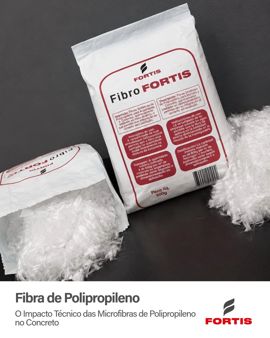 💡 O Impacto Técnico das Microfibras de Polipropileno no Concreto
Tanto projetistas, quanto executores sempre tem consigo uma preocupação constante nas concretagens, evitar o surgimento de fissuras nas primeiras horas de cura do concreto.
As microfibras de polipropileno (PP) são grandes aliadas nesse processo. Elas atuam diretamente na da matriz cimentícia, elevando a qualidade final do projeto e facilitando a execução.
Confira as principais características técnicas que fazem a diferença na prática:
🔹 Combate à Retração Plástica: Atuam diretamente na fase crítica de cura (primeiras horas). Elas reduzem drasticamente as fissuras causadas pela evaporação rápida da água.
🔹 Distribuição Tridimensional: Milhões de filamentos se espalham de forma homogênea por metro cúbico. Isso cria uma rede de proteção interna em todas as direções da peça.
🔹 Proteção contra o Fogo (Spalling): Em altas temperaturas, as microfibras se fundem (entre 160°C e 170°C). Elas abrem microcanais que aliviam a pressão do vapor interno e evitam o estouro do concreto.
🔹 Aumento da Coesão do Concreto: Melhoram a mistura ainda no estado fresco. Isso reduz a segregação e o fenômeno de exsudação (bleeding) durante o adensamento.
🔹 Durabilidade e Inércia Química: Sendo hidrofóbicas, elas não absorvem a água da mistura. Também são 100% resistentes aos álcalis do cimento, garantindo que não vão se deteriorar com o tempo.
O uso das Fibras de Polipropileno da FORTIS, proporcionam ais segurança na especificação e garantia de integridade da matriz. Na obra é de fácil aplicação, pode vir direto da concreteira ou adicionada direto no caminhão betoneira e você ganha uma redução drástica de patologias pós-concretagem.
🔗 Conheça nossa Fibra de Polipropileno para Concreto FibroFORTIS: https://www.fortisindustria.com.br/fibra-polipropileno-concreto-fortis
Juntos somos mais Fortis! 💪🏼
#EngenhariaCivil #ConstrucaoCivil #TecnologiaDoConcreto #PatologiaDasEstruturas #PisosIndustriais
