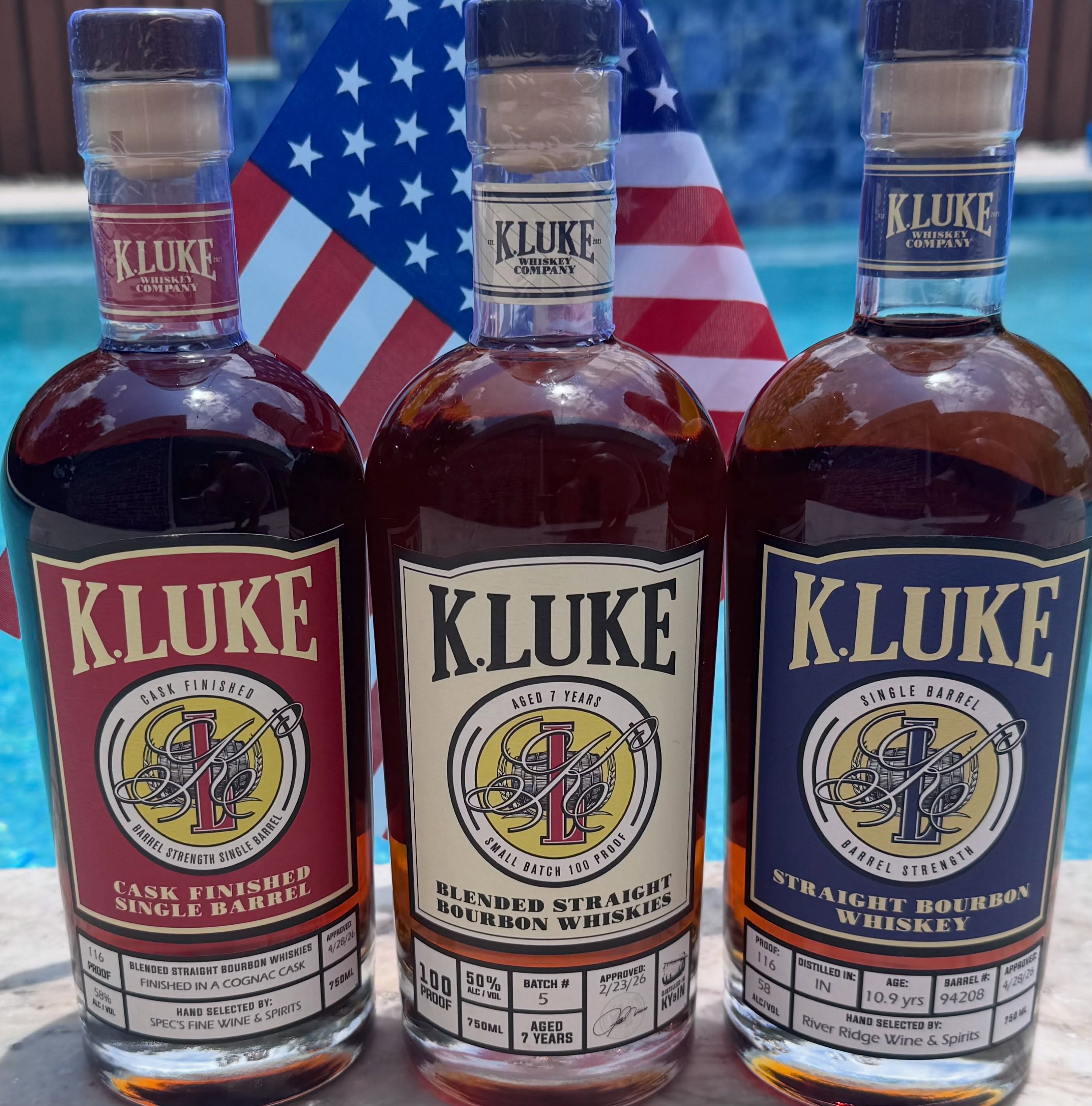 Enjoy a Happy and Safe 4th from K.LUKE Whiskey Company! Cheers🥃🇺🇸🥃🇺🇸🥃🇺🇸🥃🇺🇸
#TheSpiritOfBlending