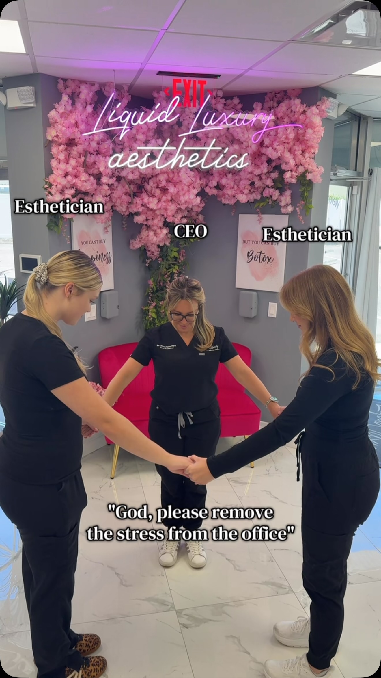 Stress? We don't know her.
๐ (631) 760-1124
๐ www.liquidluxuryaesthetics.com
๐ 1030 W Jericho Tpke Suite 5 Smithtown, NY 11787
๐ง info@liquidluxuryaesthetics.com
๐ฉ๐ผโโ๏ธ Ina LaRocca-Tocco, FNP-C
๐คณ TikTok: liquidluxury_aesthetics
#MedSpaLife #OfficeHumor #BehindTheScenes #WorkHardLaughHard #LongIslandBusiness