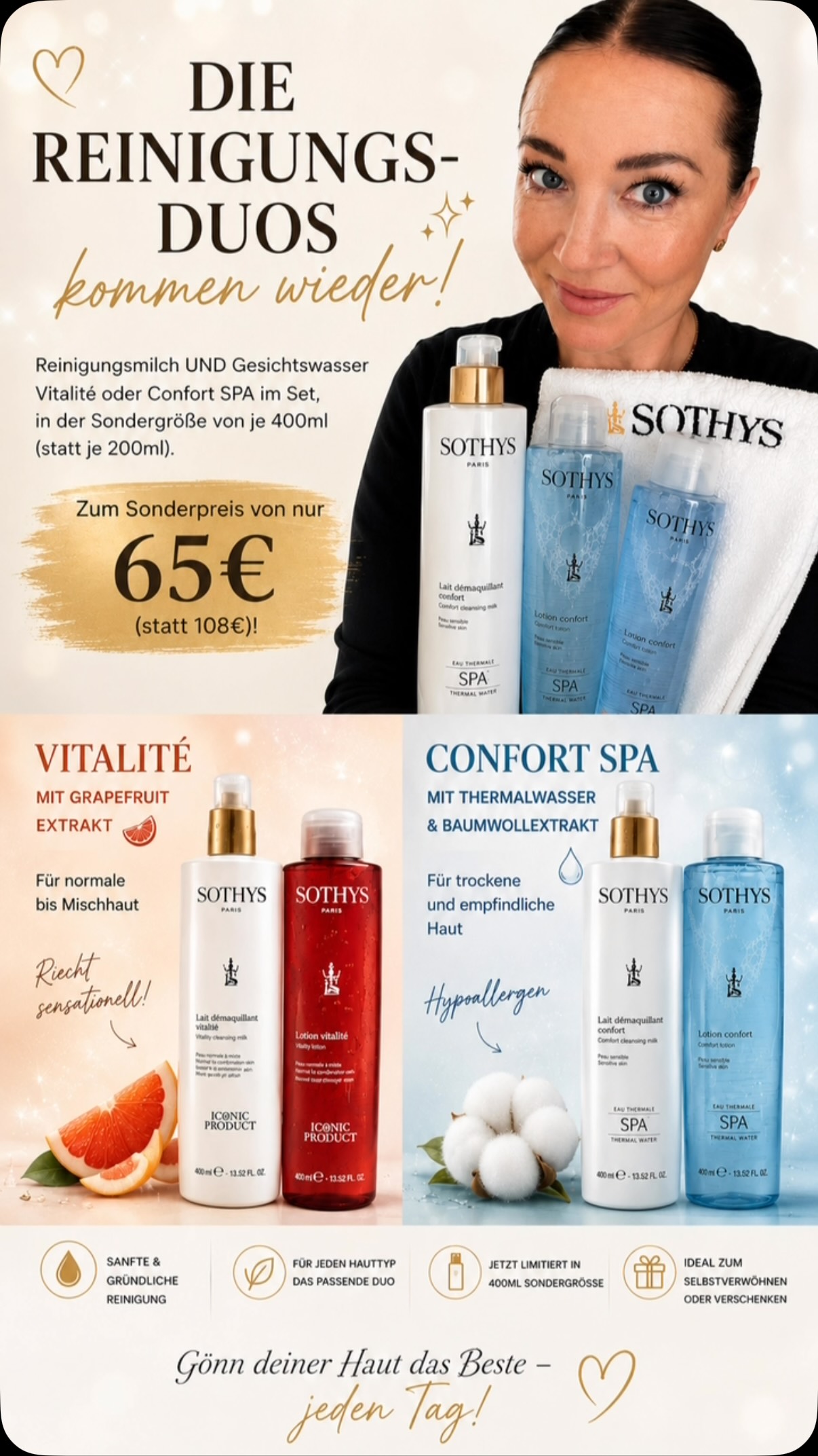 #reinigung#schönehaut#bestepflege#sothys#madeinparis