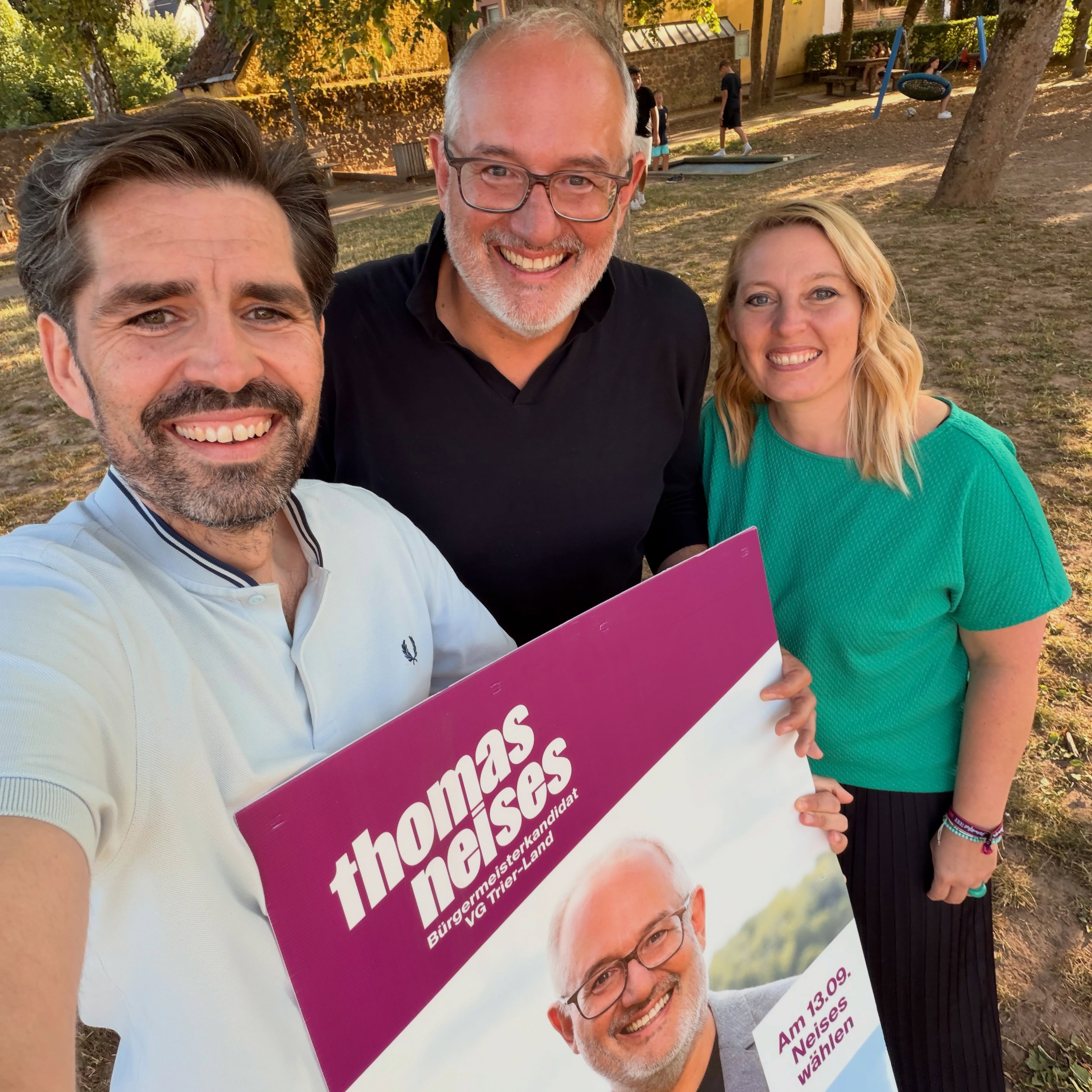 Ein Mensch mit wirtschaftlicher Kompetenz, Haltung und Erfahrung: das ist mein Freund Thomas Neises.
Schön, dass die Menschen in der VG Trier-Land ihn am
13. September zu ihrem Bürgermeister wählen können.
#vgtrierland #thomasneises #kordel