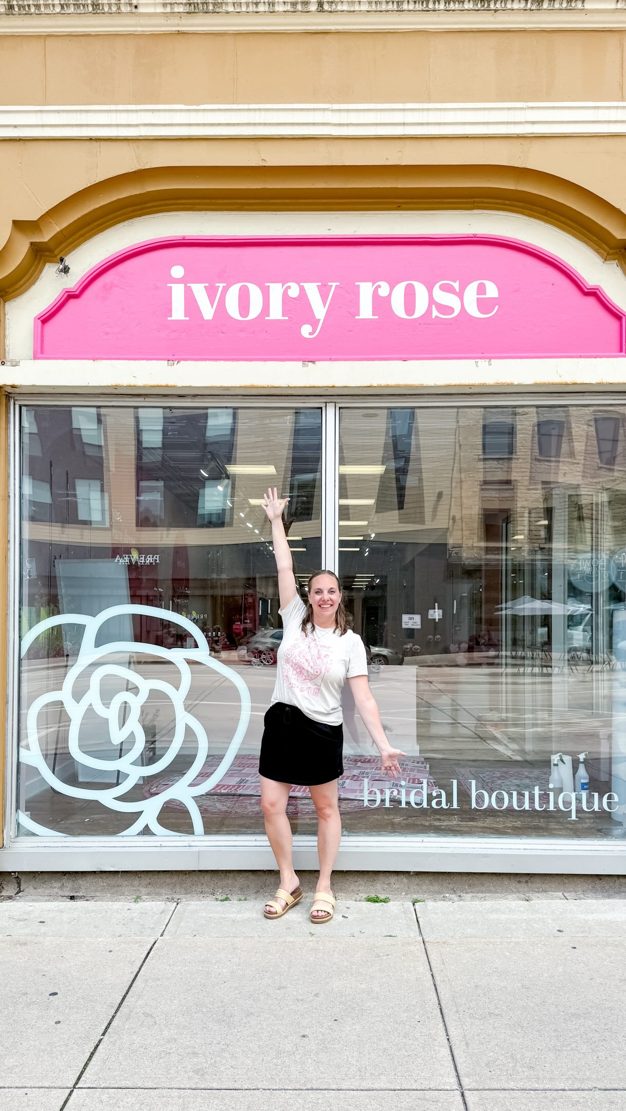 WOW- We have come a LOOOOONG way in just a couple short months.
Long gone are the days of floor-to-ceiling gray carpet, and our new pink paradise is almost ready! 💕
It officially opens on July 18th, but if you’re shopping with us before then, keep an eye out for any special instructions in case we decide to soft open a little early 😉
Want to shop for your dress in our bigger, better boutique? NOW is the time to book your appointment! July & August are already filling up, with some weekends already on a WAITLIST! (omg)
Head on over to the 🔗 in our bio to make your appointment!
#weddingdressshopping #2027bride #wisconsinbride #bridalboutique #weddingdress