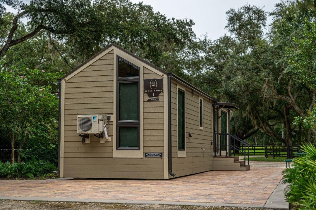 ✨ Black Prong Cabin Spotlight ✨
Did you know you can stay in this home?
Nestled among the trees at Black Prong Resort in Bronson, Florida, the Black Prong Cabin was designed to offer a peaceful retreat while blending modern comfort with the natural beauty of its surroundings.
This 1 bedroom, 1 bathroom home features large windows that bring the outdoors in, filling the space with natural light and creating a connection to the Florida landscape.
Modern charm. Thoughtful design. A cozy retreat in the woods.
What many people don't realize is that this isn't just a vacation rental—it's a design that can be replicated for your own property.
Love this floorplan? We can build it.
See another home on our website that catches your eye? We can build that too.
Looking for something uniquely yours? Our team can work with you to custom design a home tailored to your lifestyle, property, and needs.
In the meantime, if you'd like to experience the Black Prong Cabin for yourself, book a stay through Black Prong Resort and see why guests love this one-of-a-kind retreat.
blackprong.com