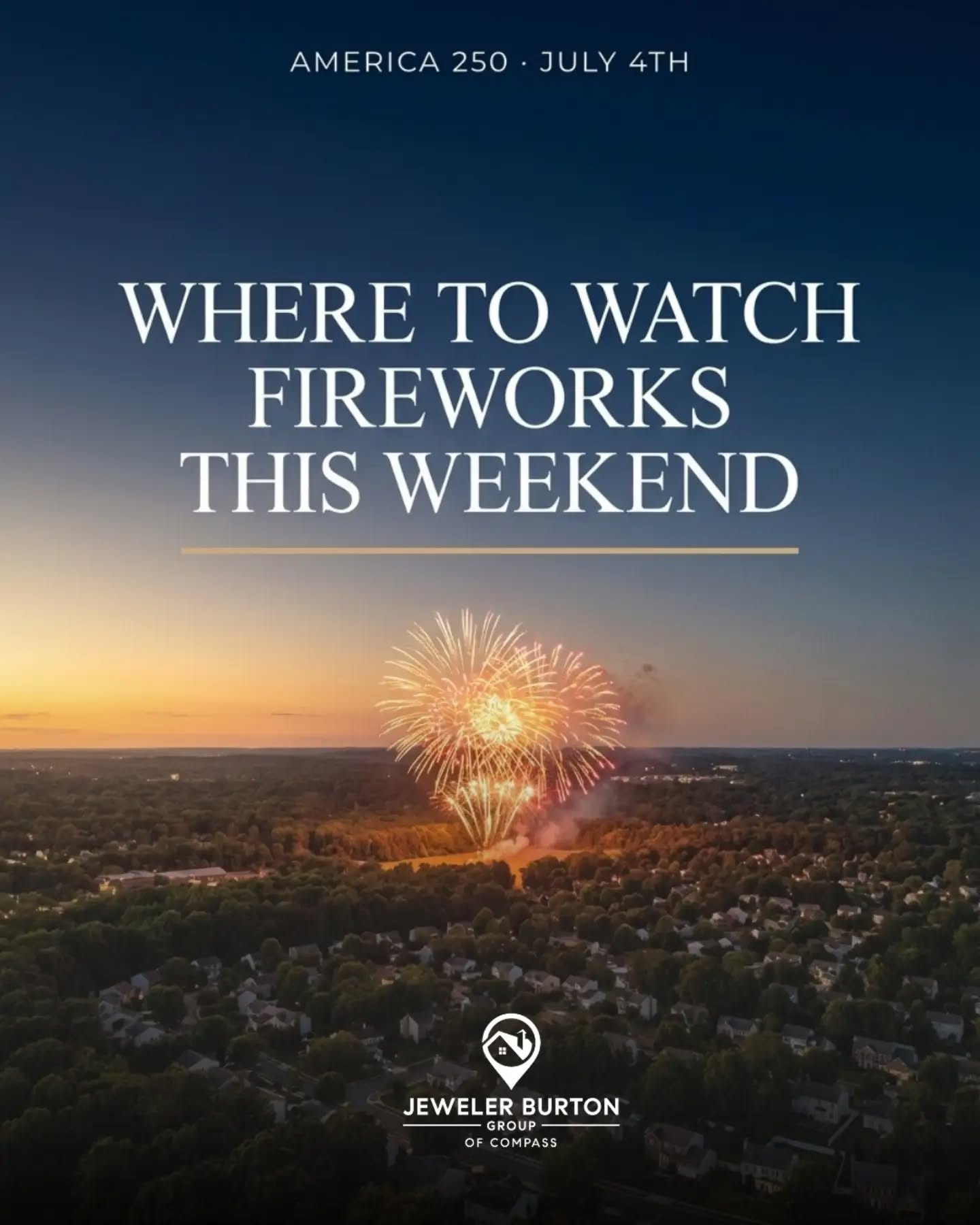 Fireworks season is here.
Swipe through our top alternative picks for catching the best show in the DMV this weekend, from Rockville to National Harbor.
Grab your chair, pick your spot, and light up your Fourth. Which one are you hitting this year?
Tag someone you're bringing along.