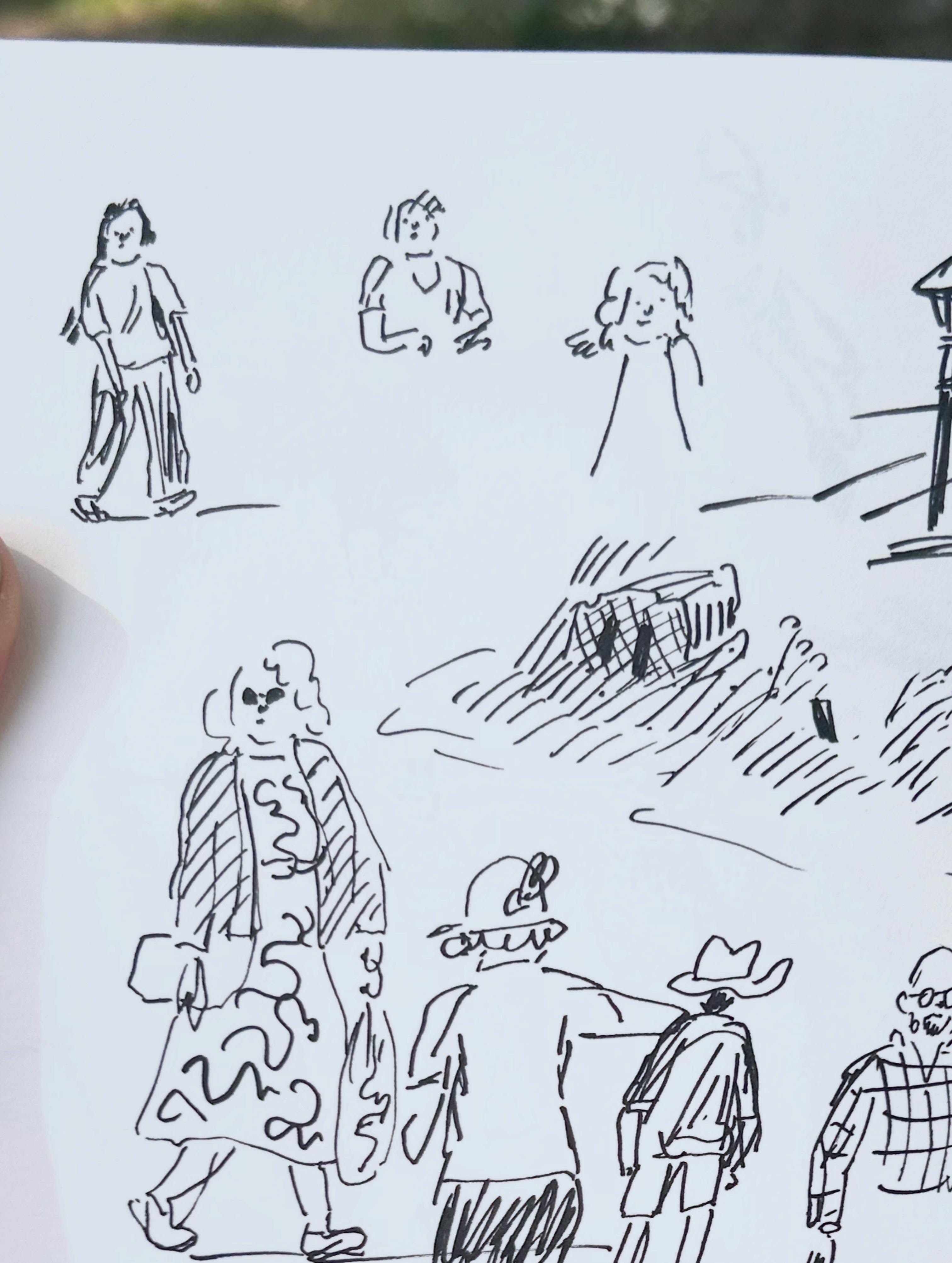 I’ve decided!! Join me for 100 days of drawing! Tag your drawings or project with #gatherfiltermake100 to join in!
-
I love drawing from observation in a sketchbook so much, but I’ve fallen out of the habit. So this is my call to action - to myself, but also, I know how powerful it is to do these things together, and I’d love for you to join me!
My rules:
- I commit to draw or paint from observation for 100 days
- I’m giving myself permission to make quick low-key drawings
- I’m not going to miss a day, even if all I do is an egg!
- I’m going to post a weekly round-up post of everything I’ve made over the last 7 days here and on my Substack
- I will make inevitable “bad” drawings and paintings I hate, but I will post these too. I won’t be curated!
I’m aware I’m kicking this off super late on the first day, so do a scribble (or an egg!) for day 1, or join me tomorrow on your own day 1! Sorry, all a bit disorganised as ever!
Use the hashtag #gatherfiltermake100 to join in, and I’ll share a selection every week, and keep your eyes out for my weekly posts.
I’ll be posting over on my Substack - Gather•Filter•Make - about it, so join in there for extra posts, thoughts, maybe some live meet/ups or subscriber posts about it! See link in my profile!
Kicking things off with 20 mins of drawings with a pen in the riverbank this morning. Having a go at catching some joggers, rowers, and idlers!
Let’s do this!
#observationaldrawing #walktosee #drawdrawdraw