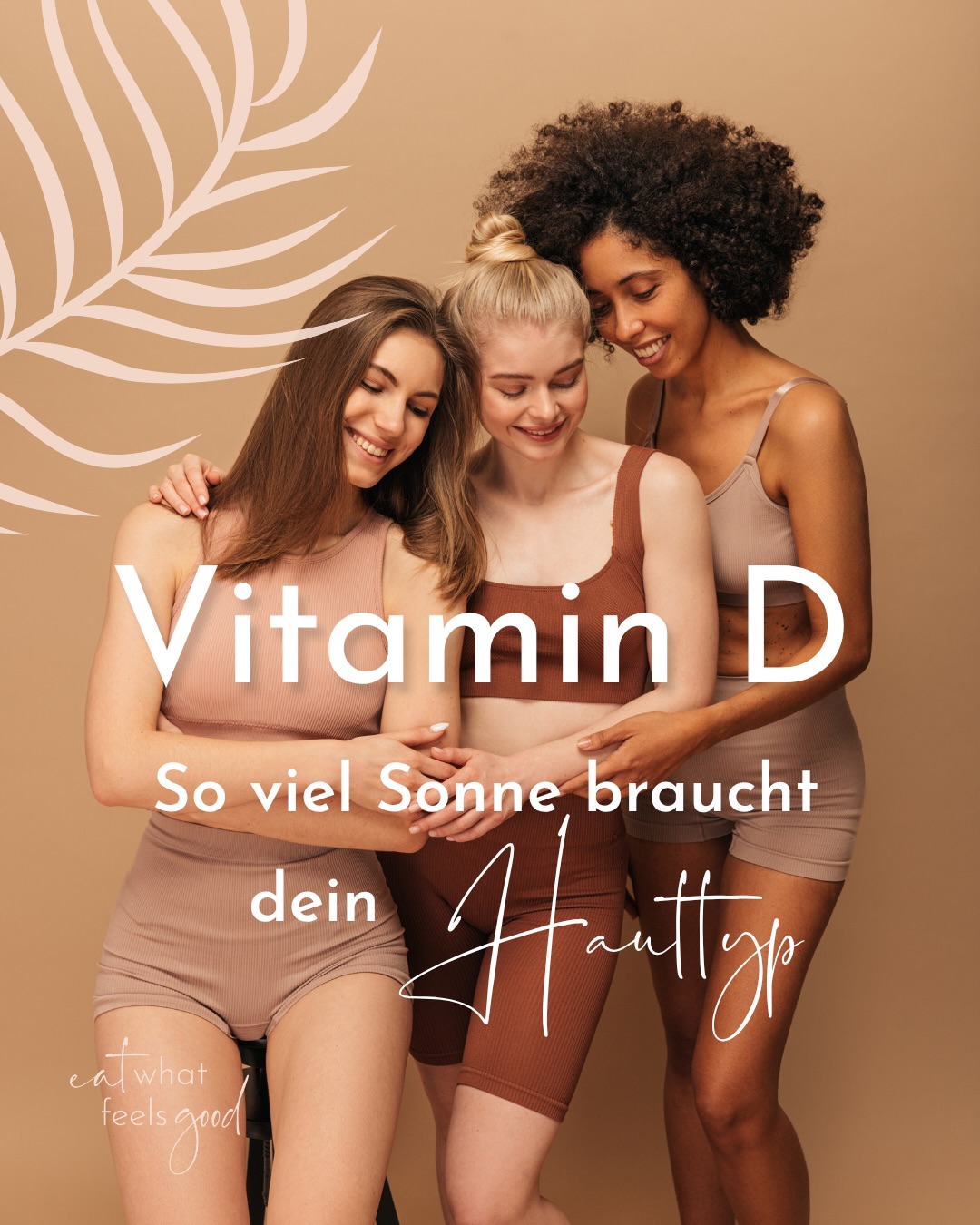 🌞Vitamin D - So viel Sonne braucht dein Hauttyp, um ausreichend davon zu bilden!
"Soll ich denn auch im Sommer weiterhin Vitamin D supplementieren?" werde ich in fast jeder Ernährungsberatung gefragt.
Die Antwort, wie so oft: Es kommt darauf an!
Wie viel Vitamin D unser Körper in den sonnenreichen Monaten produziert, hängt von unterschiedlichen Faktoren ab - u.a. auch von unserem Hauttyp.
Hier findest du alle Infos zur Vitamin D-Bildung, welcher Blutwert relevant ist, woran du einen Mangel bemerkst & wodurch sich die Bildung reduzieren kann.
💁🏻♀️Außerdem kannst dich deinem Hauttyp zuordnen & so deinen Sonnenaufenthalt besser abstimmen 🏖️!
➡️ Ich bin ziemlich sicher Typ 3 - und du? 💬
#vitamind #sommer #hautgesundheit #hormonbalance