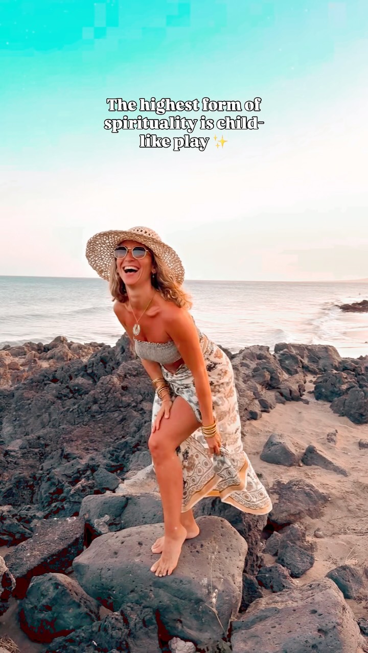 As someone with five Capricorn placements in my birth chart, I can be very serious. Give me a mission, a vision and a to-do list and I’m in my element. 😂
I’m naturally wired to work… and occasionally forget that I’m also supposed to have fun 😅
Sometimes the most healing thing you can do is spend time with the friends who make you giggle until you cry, convince you to take photos in public with a whole audience staring at you and remind you not to care what anyone else thinks.
Joy is medicine…Laughter is medicine…Play is medicine!
Spend more time with the people who bring out your weird, playful, unapologetic self.
Your nervous system will thank you.
Your inner child will too. 🤍
#capricorn #innerchild #spirituality