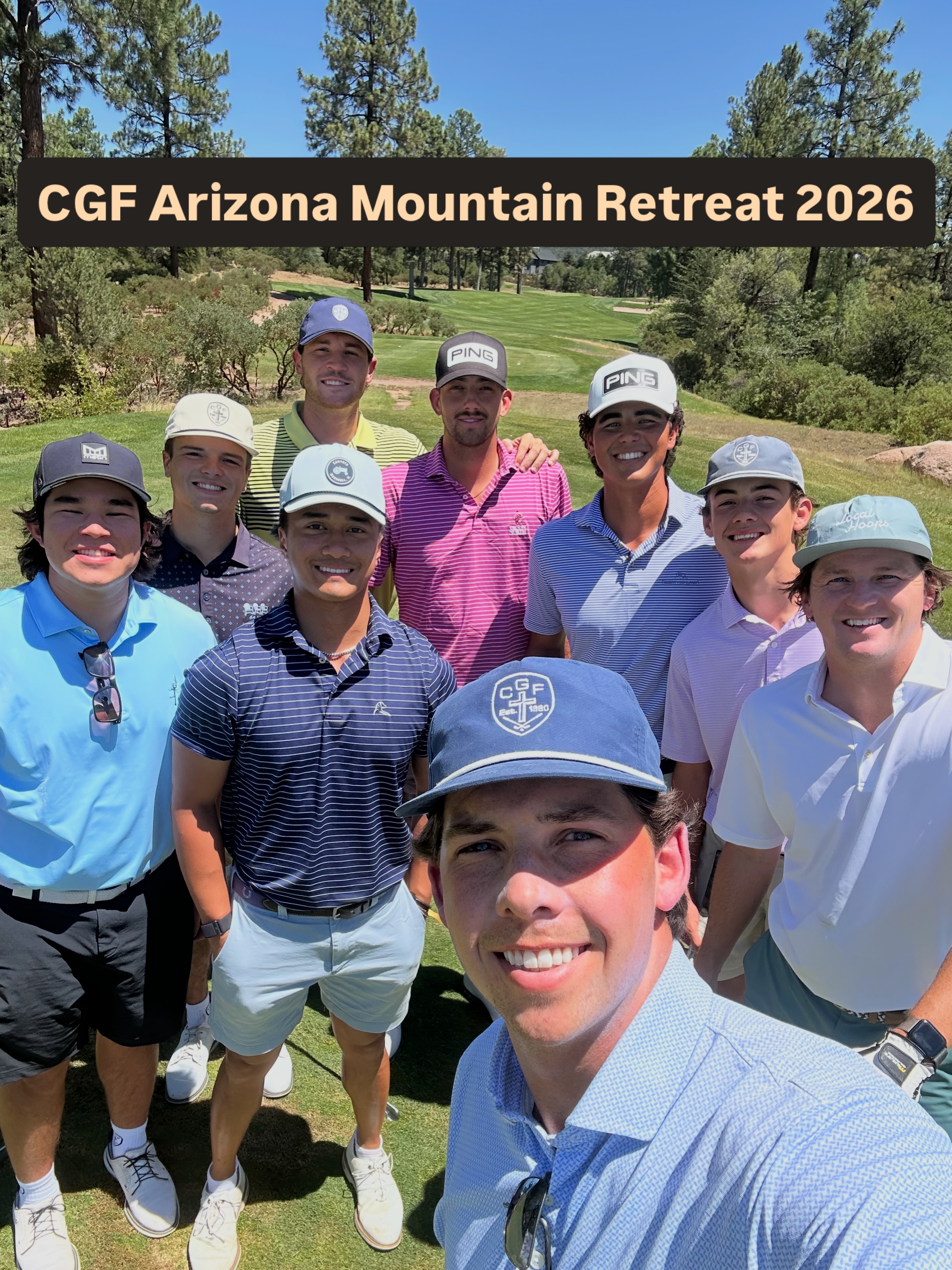 Arizona Mountain Retreat 2026 is in the books! ✅ ⛰️
Golf, mountains, and time in the Word. Such an amazing opportunity to explore what it means to have a relationship with God through faith in Jesus!
