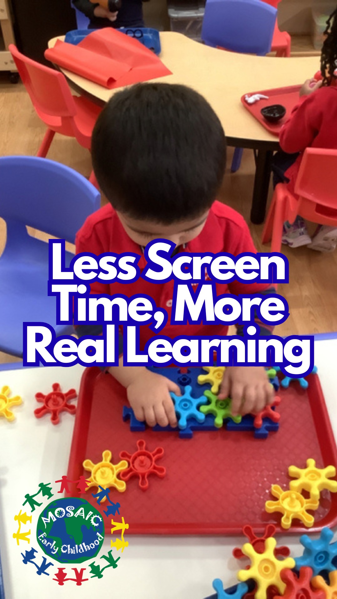 📵 Less Screen Time. More Real Learning.
What happens when children have the freedom to learn without screens?
They create.
They explore.
They collaborate.
They problem-solve.
They connect.
At Mosaic, learning comes to life through hands-on experiences that engage the whole child—mind, body, and heart.
From building and experimenting to creating and discovering, our students are actively involved in their learning every day.
Because childhood is meant to be experienced, not just viewed through a screen. ✨
.
.
.
.
.
#ScreenFreeLearning #HandsOnLearning #MeaningfulLearning #mosaicearlychildhood